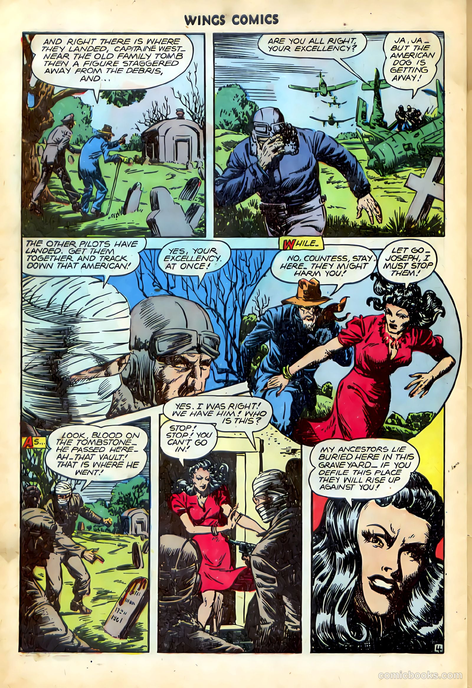 Wings Comics #75 (1946) — page 47 of 53