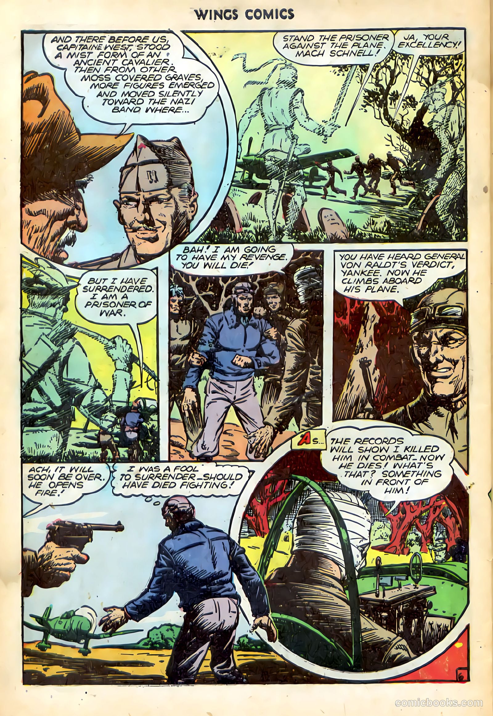 Wings Comics #75 (1946) — page 49 of 53
