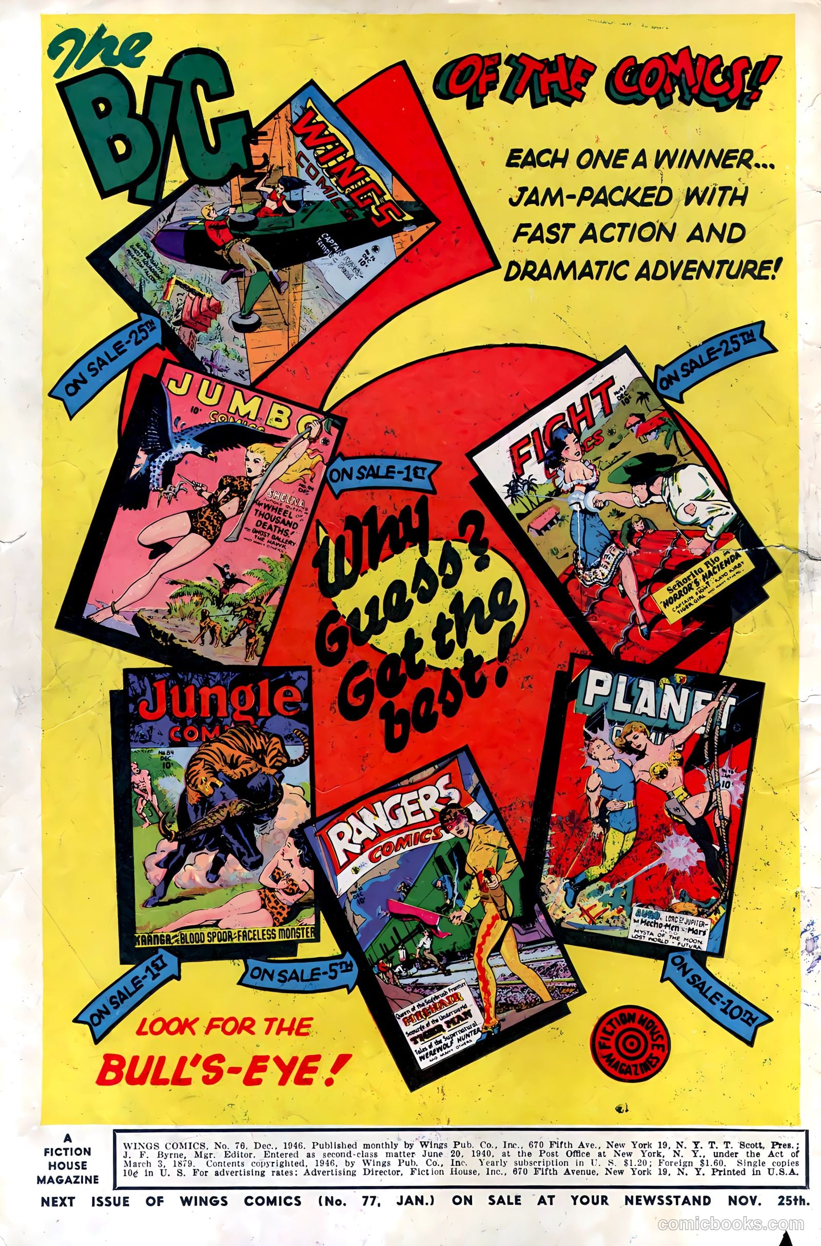 Wings Comics #76 (1946) — page 2 of 52