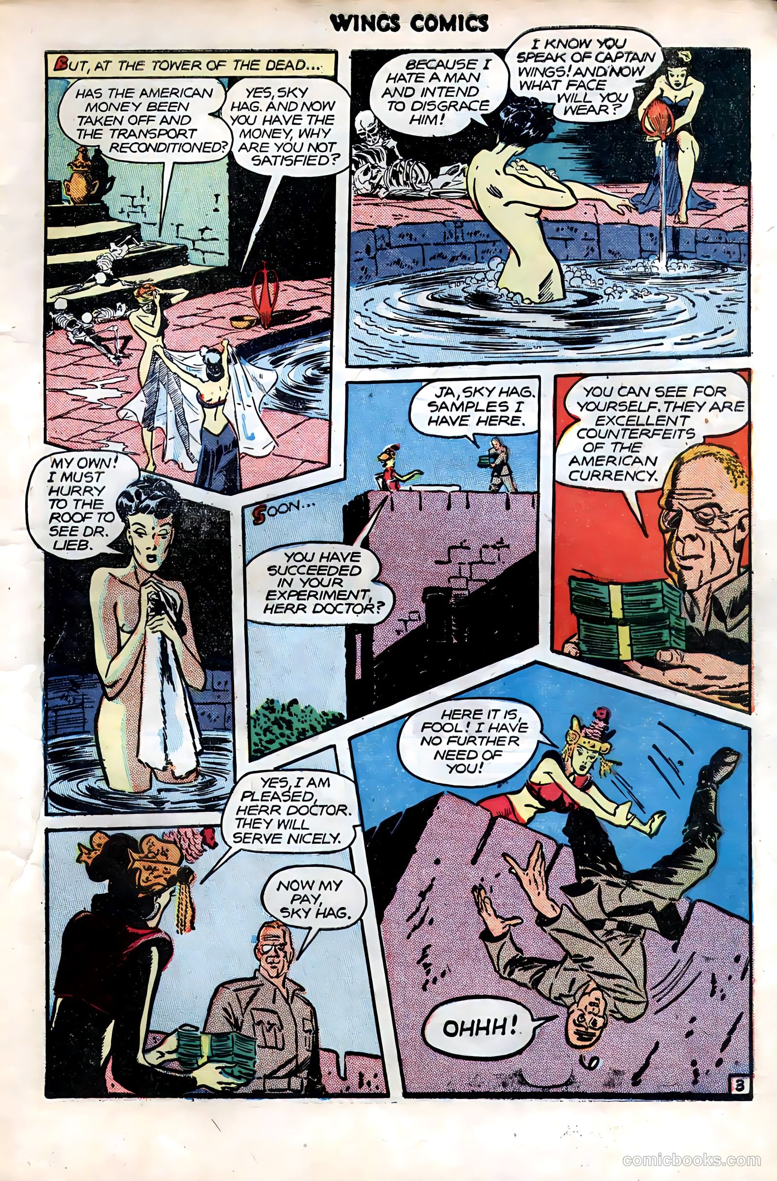 Wings Comics #76 (1946) — page 5 of 52