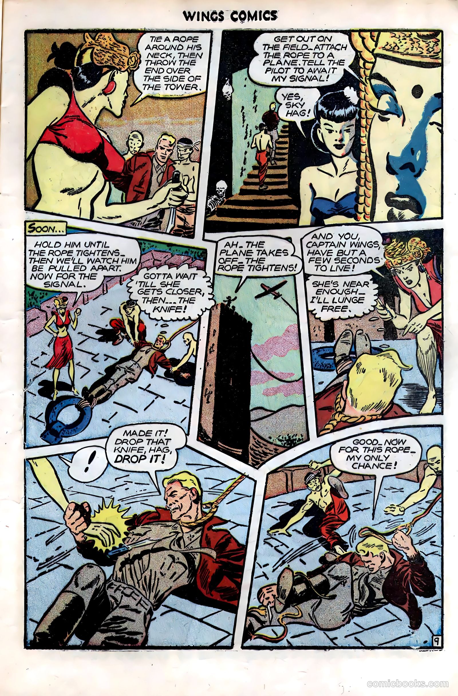 Wings Comics #76 (1946) — page 11 of 52