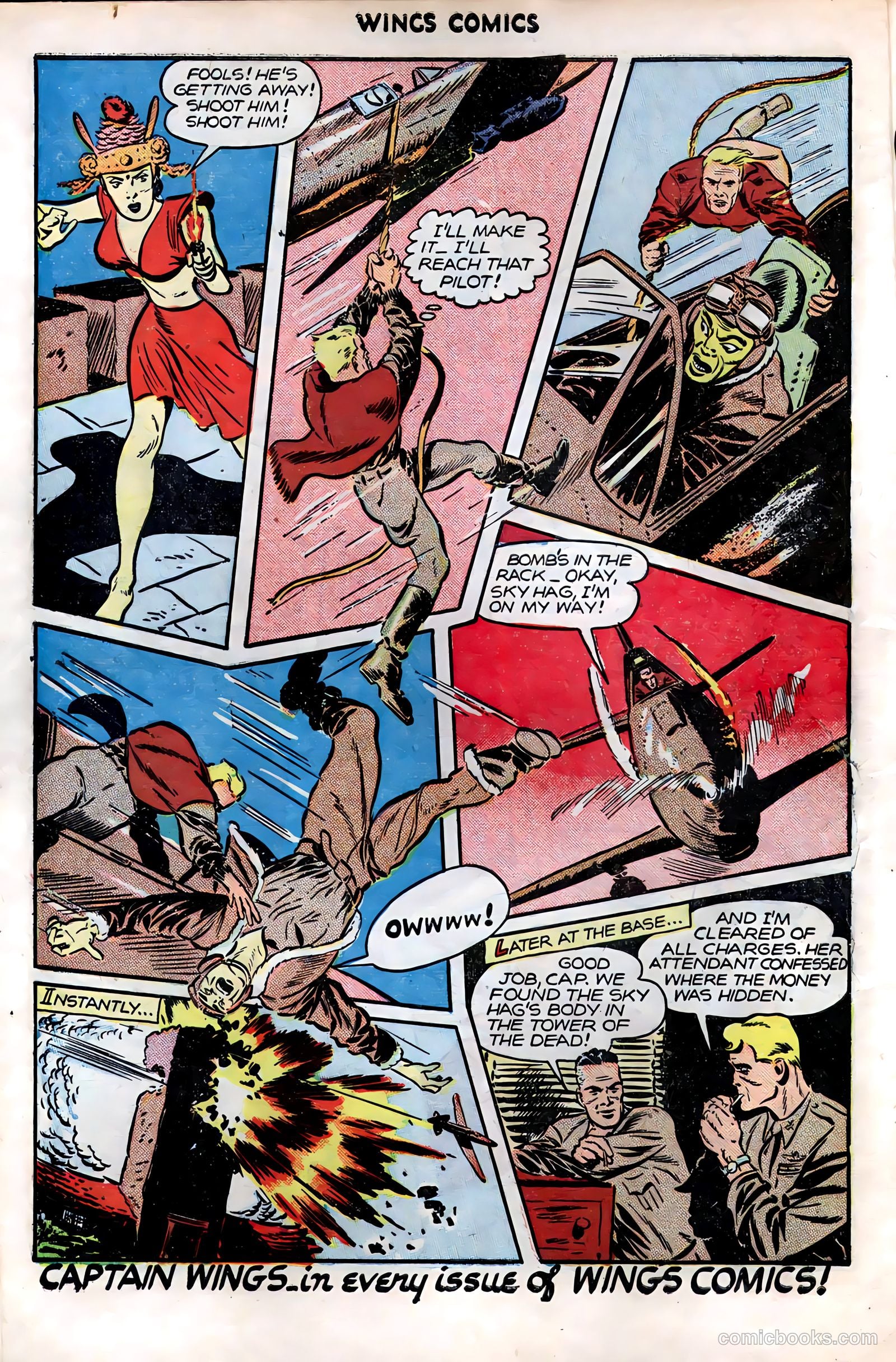 Wings Comics #76 (1946) — page 12 of 52