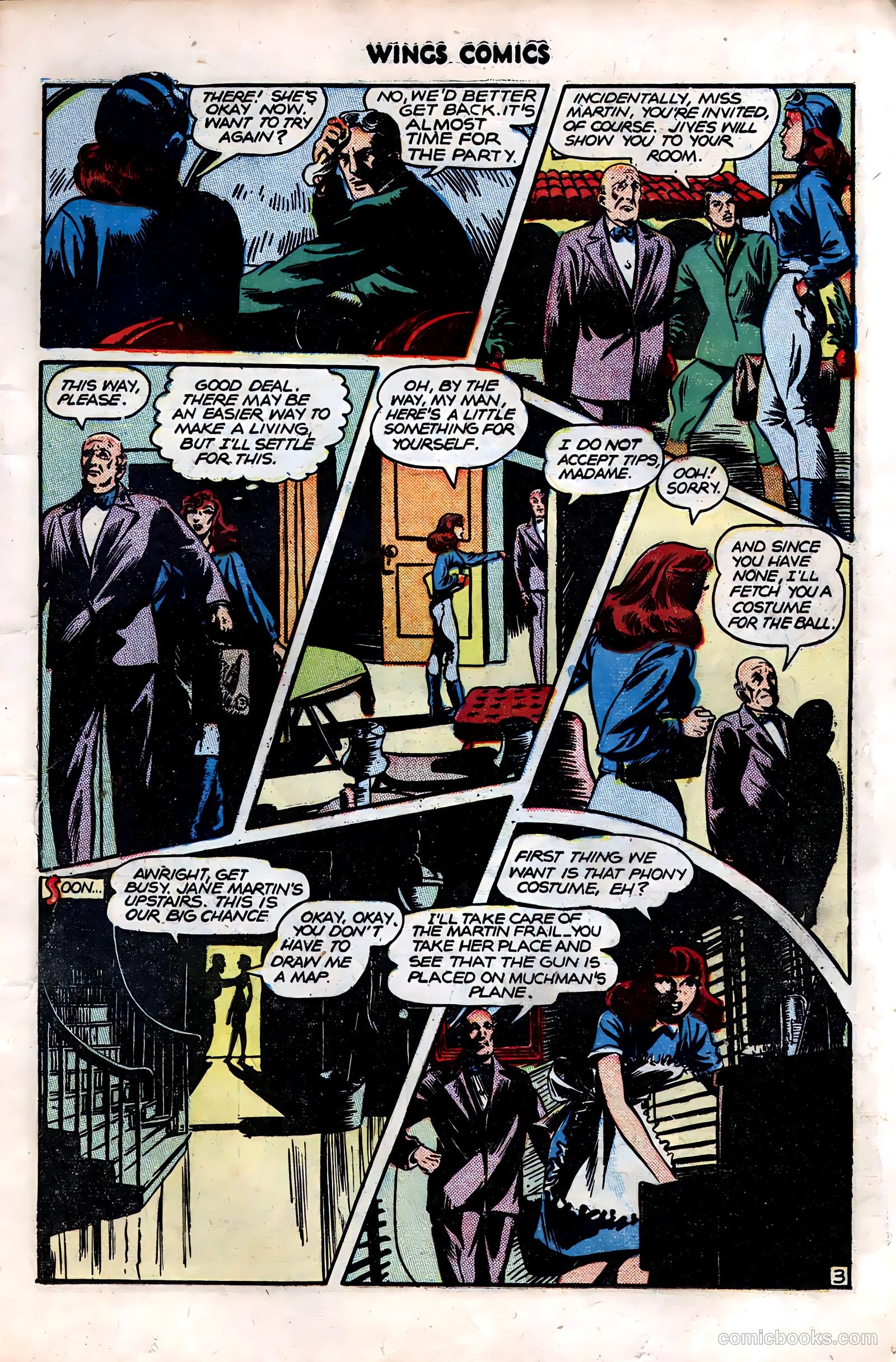 Wings Comics #76 (1946) — page 15 of 52