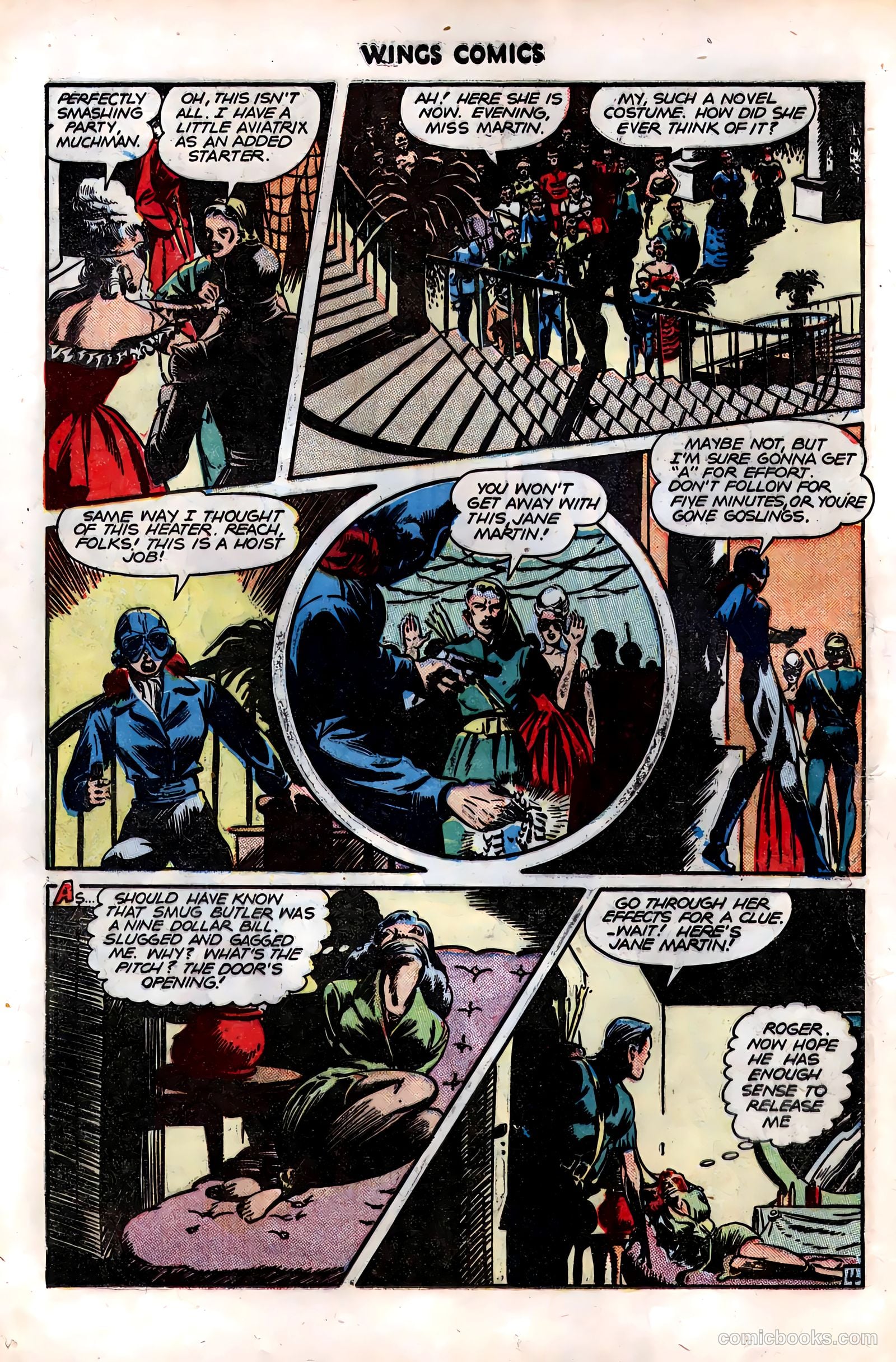 Wings Comics #76 (1946) — page 16 of 52
