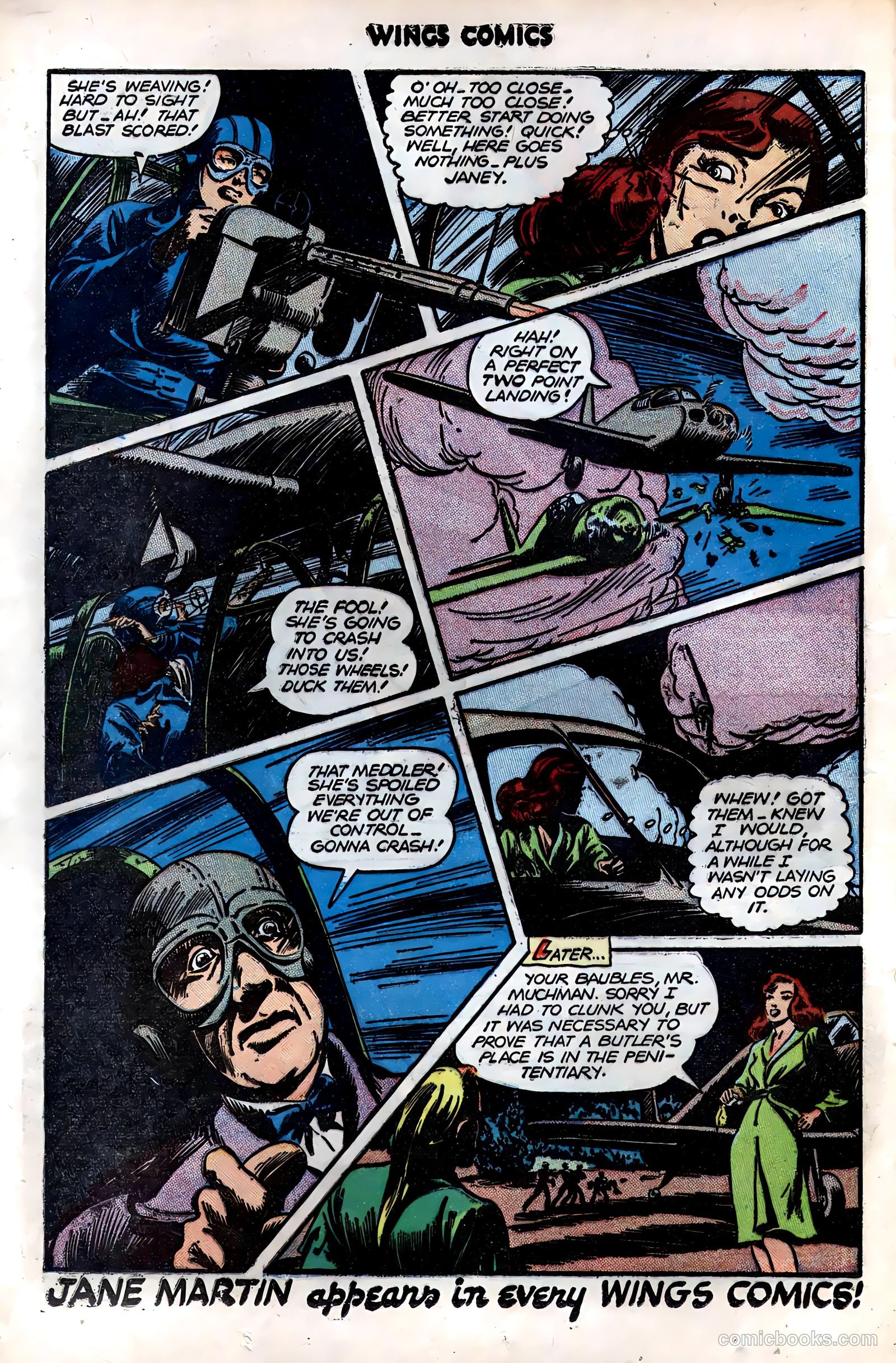 Wings Comics #76 (1946) — page 18 of 52