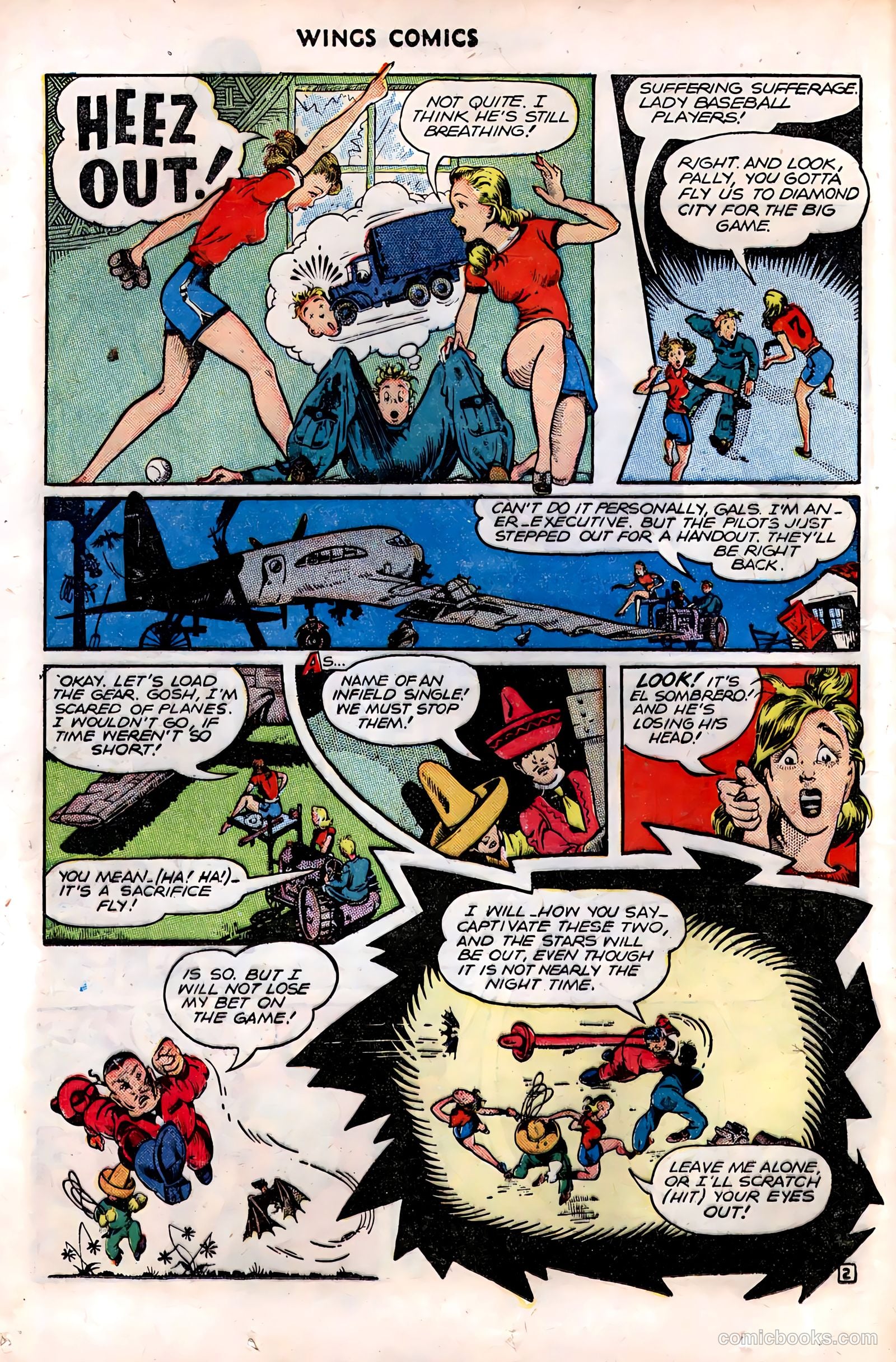 Wings Comics #76 (1946) — page 20 of 52