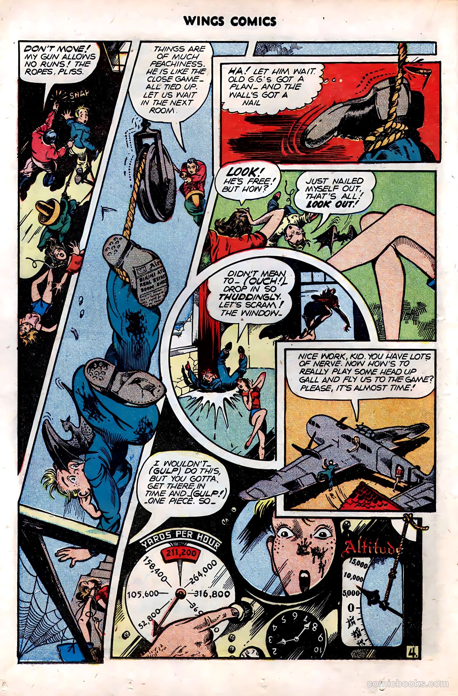 Wings Comics #76 (1946) — page 22 of 52