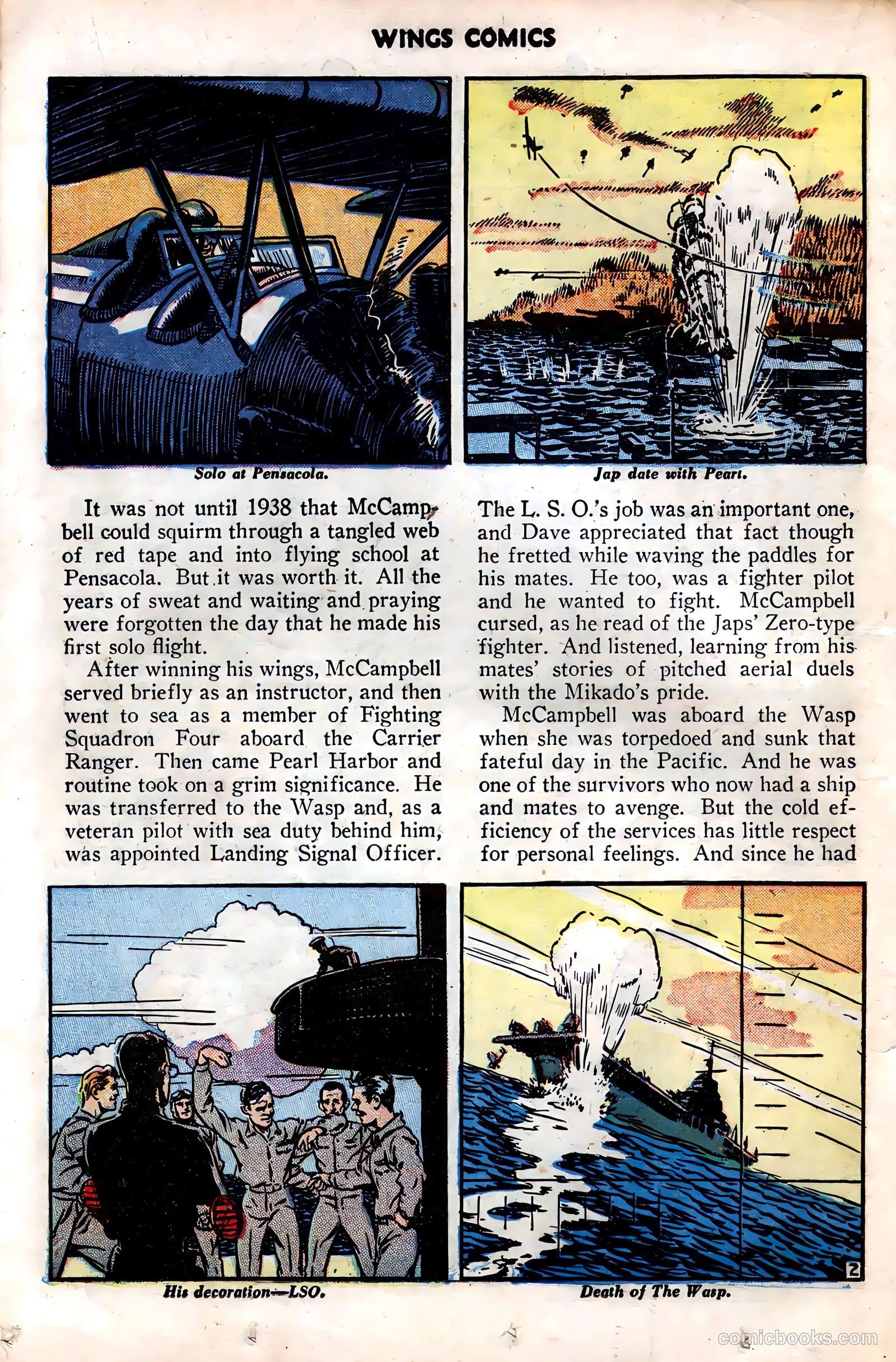 Wings Comics #76 (1946) — page 26 of 52