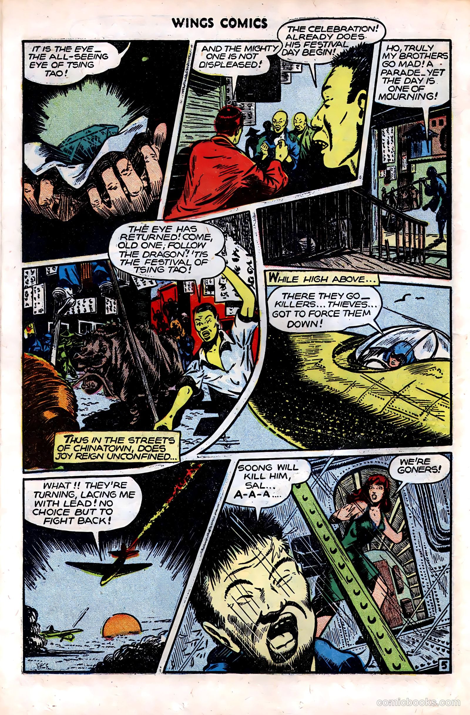 Wings Comics #76 (1946) — page 34 of 52