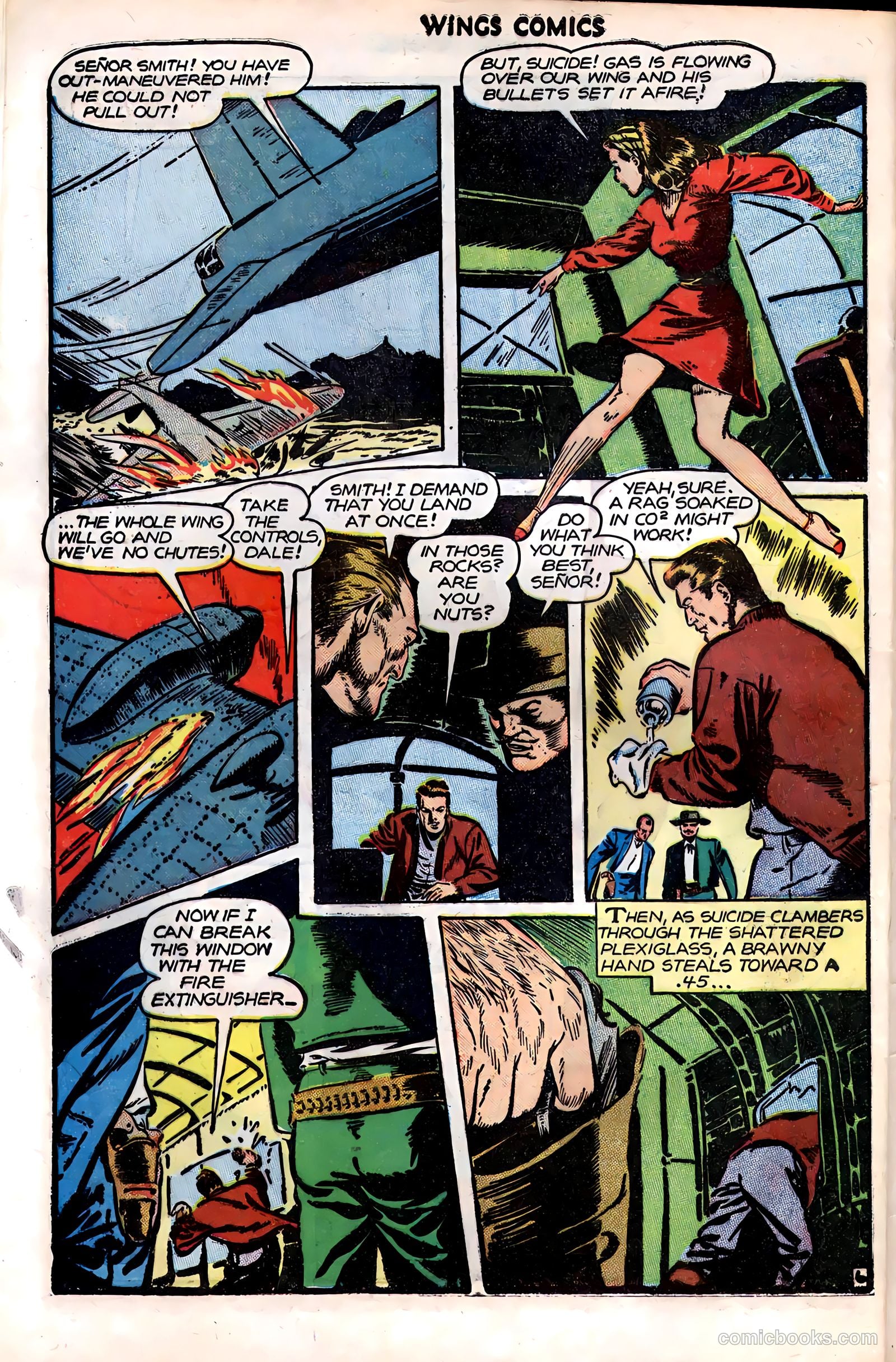 Wings Comics #76 (1946) — page 42 of 52