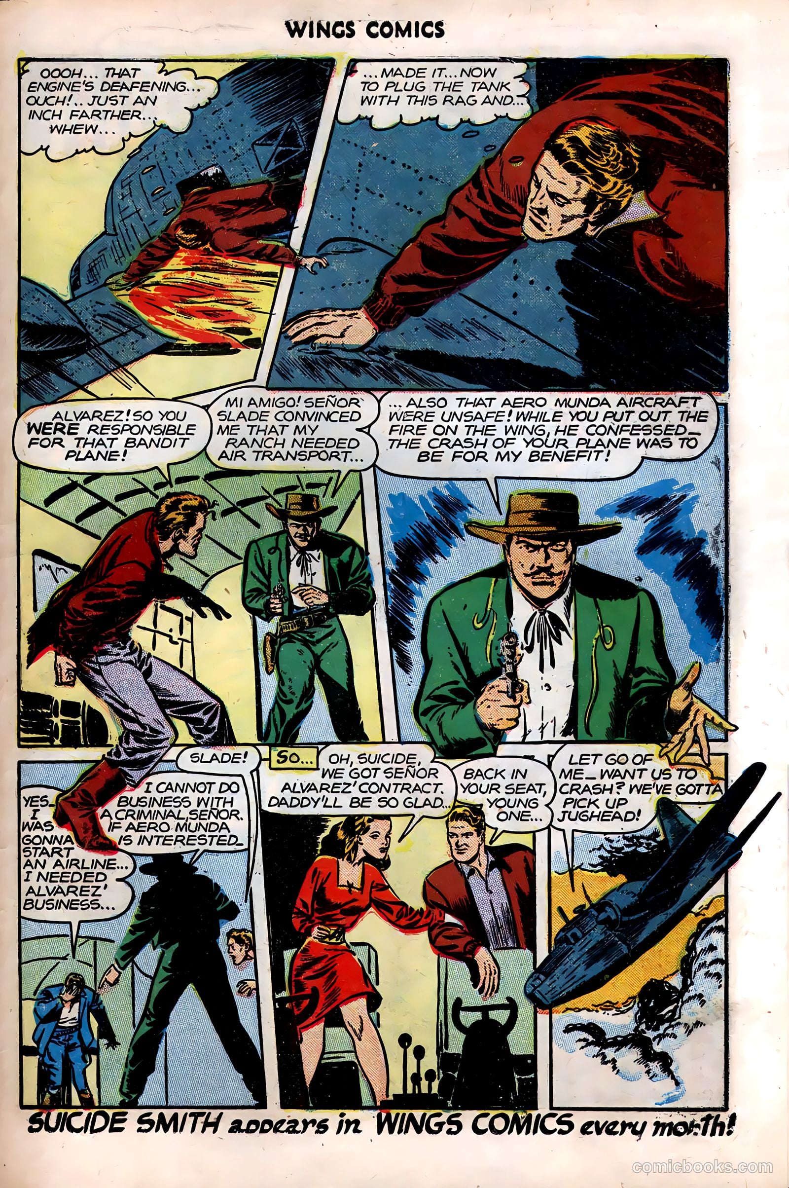 Wings Comics #76 (1946) — page 43 of 52