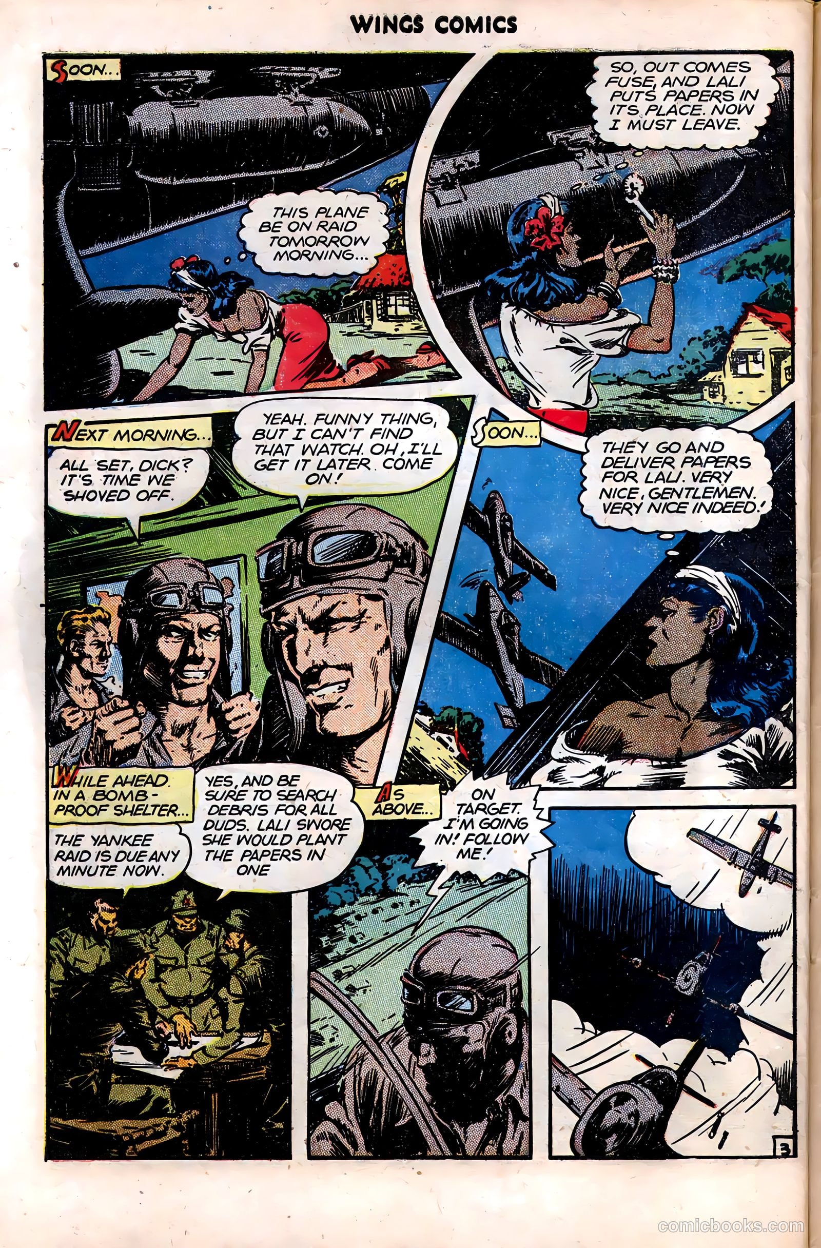 Wings Comics #76 (1946) — page 46 of 52
