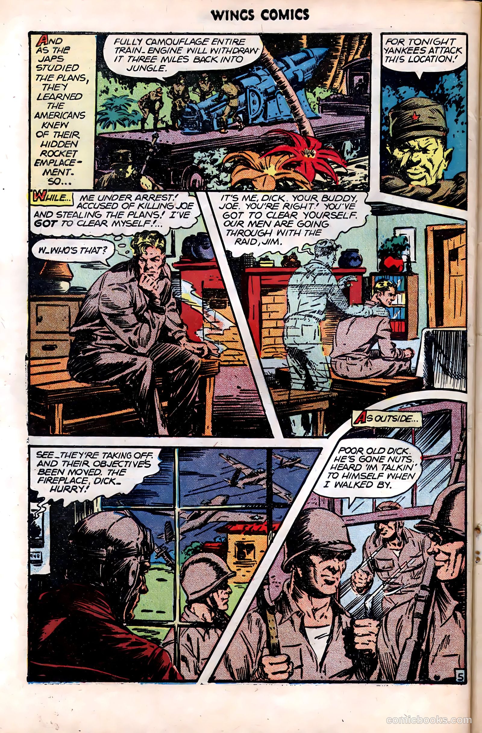 Wings Comics #76 (1946) — page 48 of 52