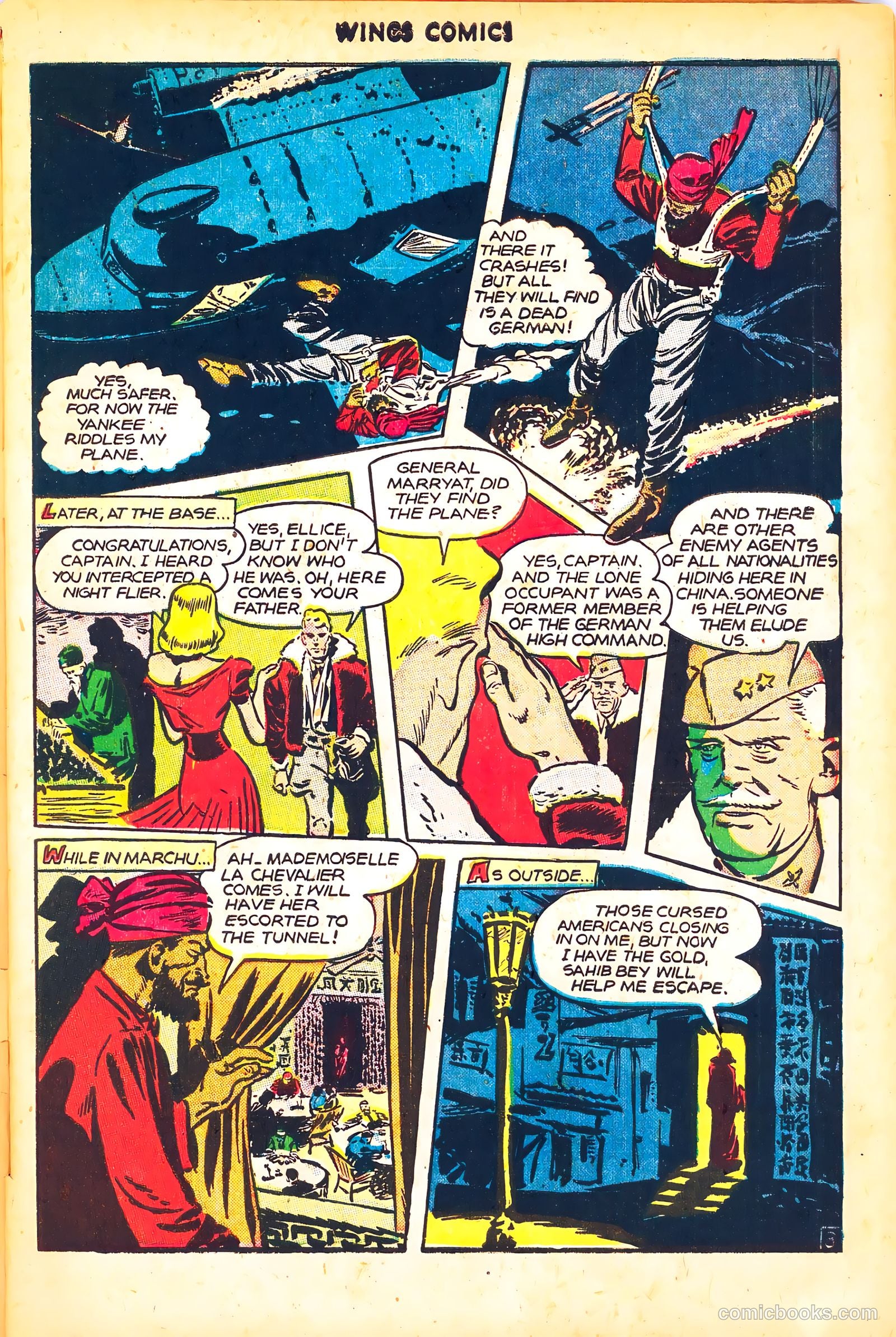 Wings Comics #77 (1947) — page 5 of 52
