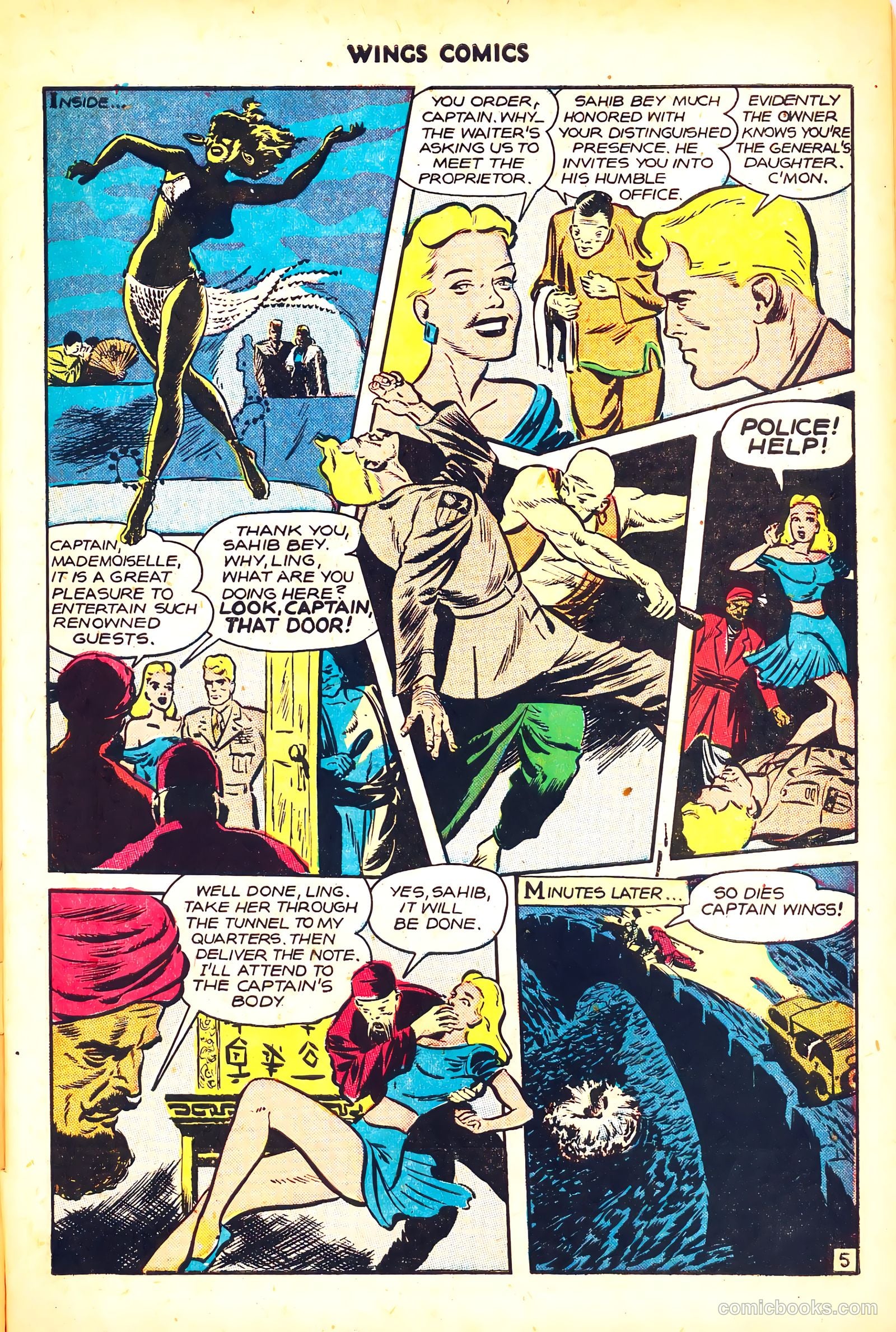 Wings Comics #77 (1947) — page 7 of 52