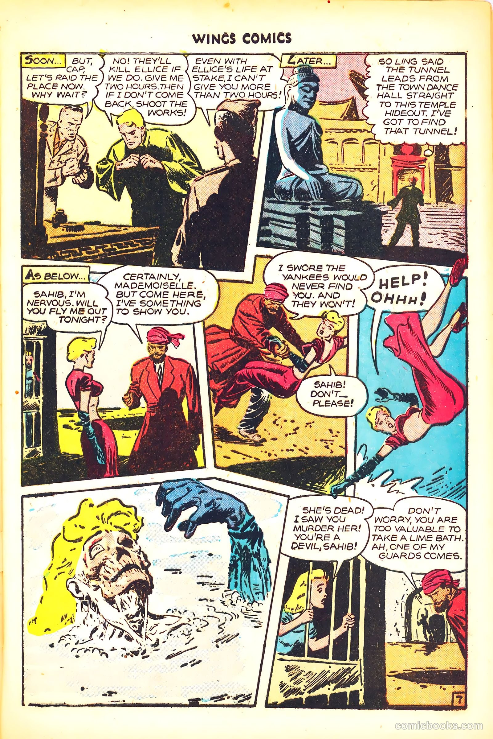 Wings Comics #77 (1947) — page 9 of 52