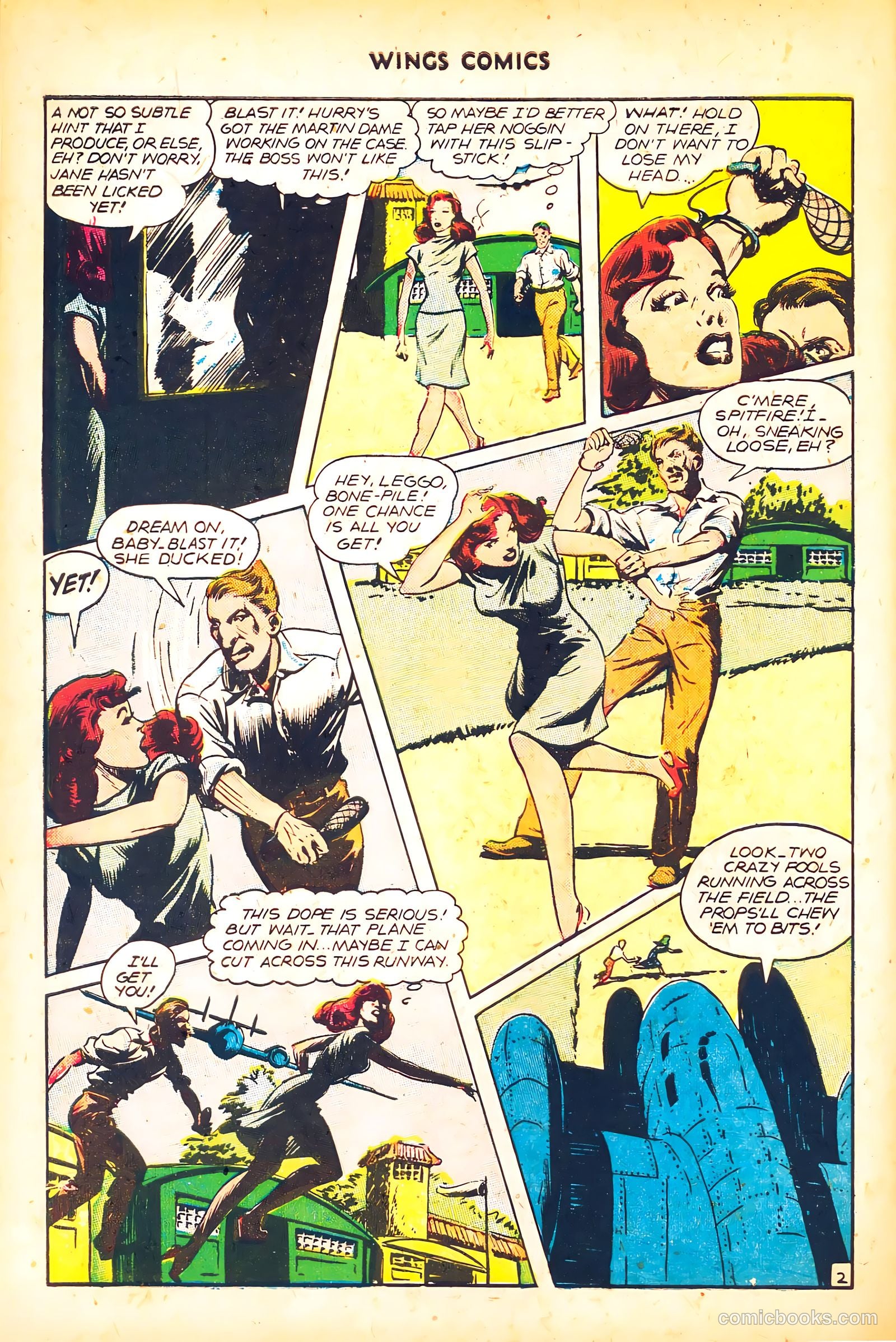 Wings Comics #77 (1947) — page 14 of 52