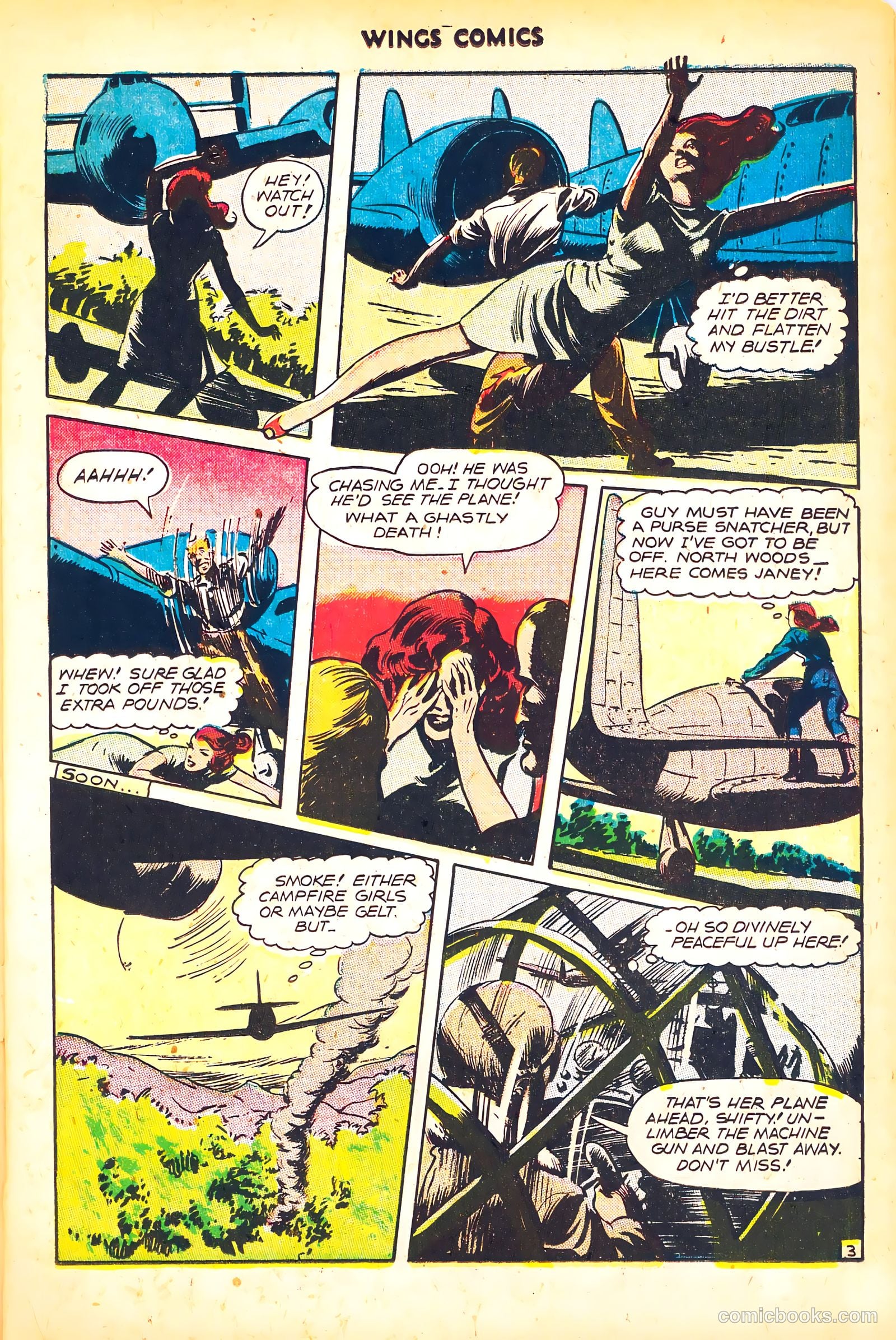 Wings Comics #77 (1947) — page 15 of 52