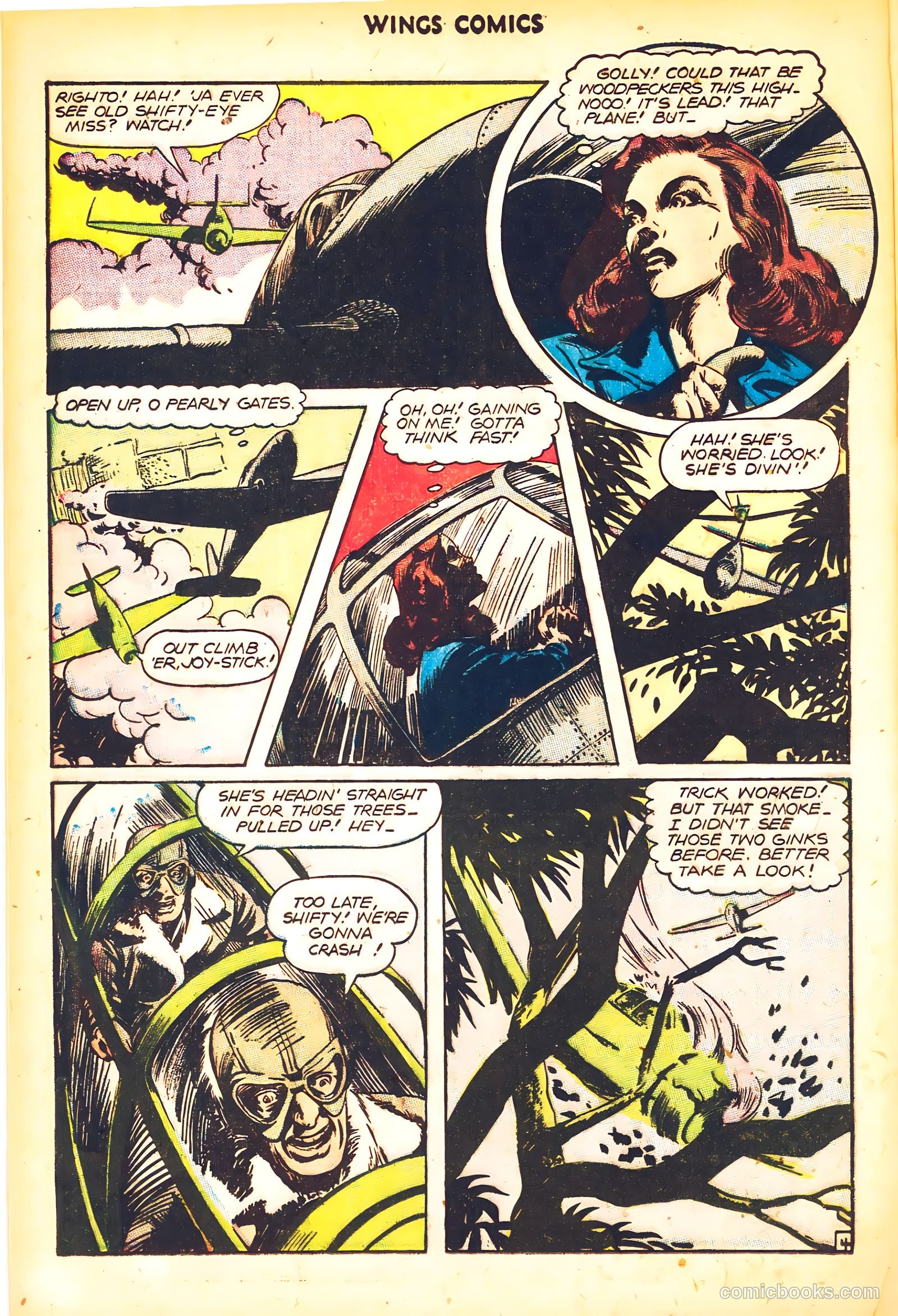 Wings Comics #77 (1947) — page 16 of 52