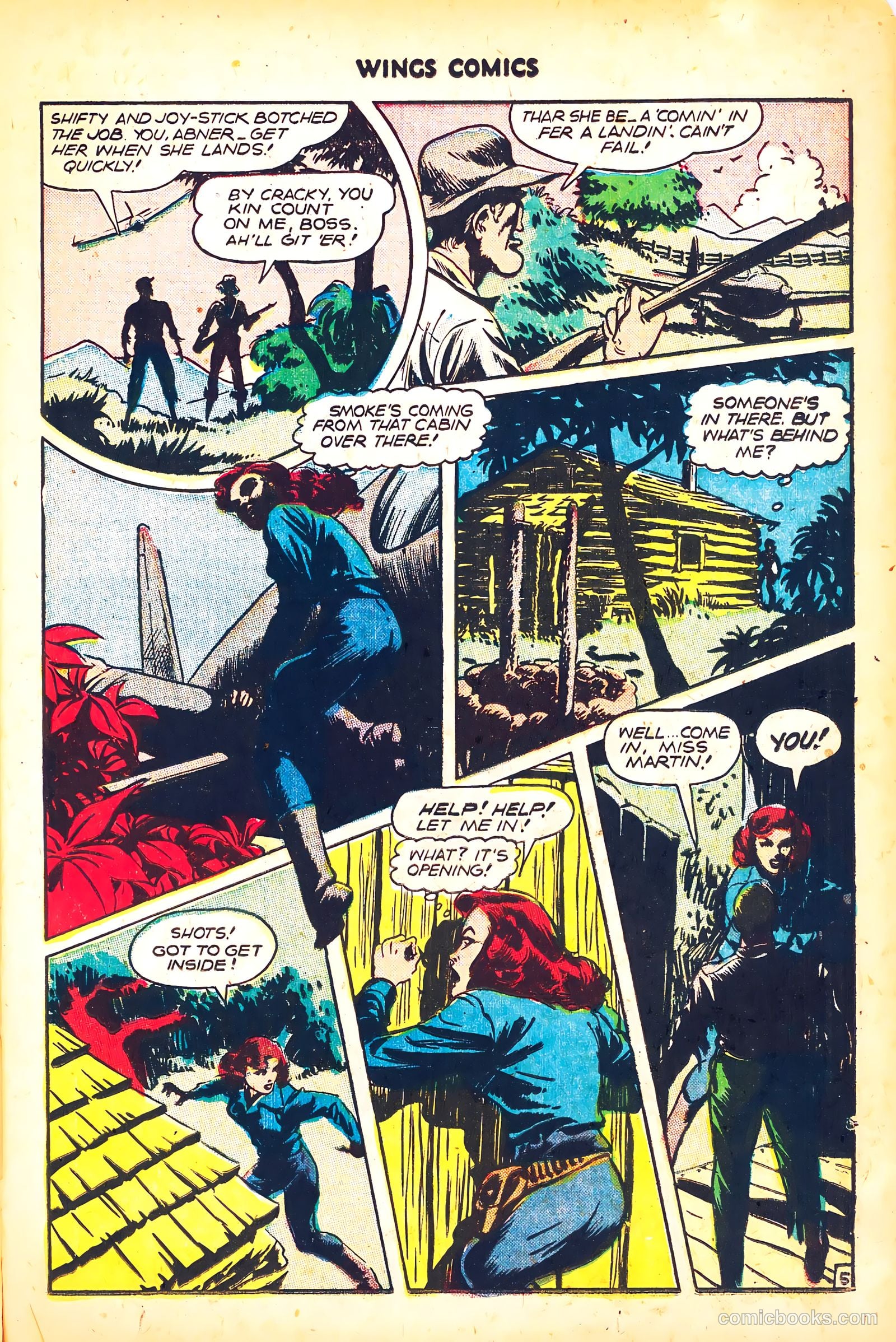 Wings Comics #77 (1947) — page 17 of 52