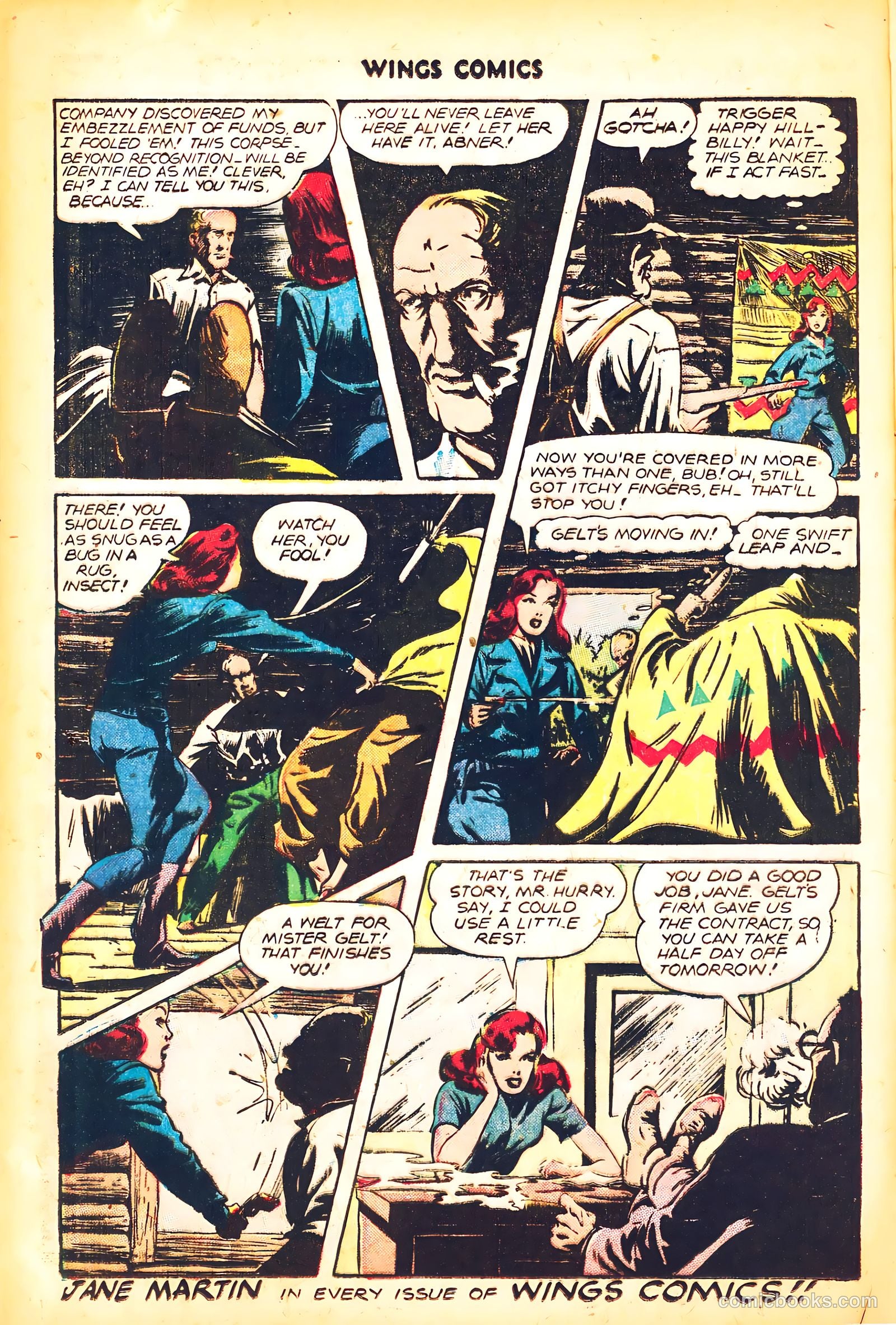 Wings Comics #77 (1947) — page 18 of 52