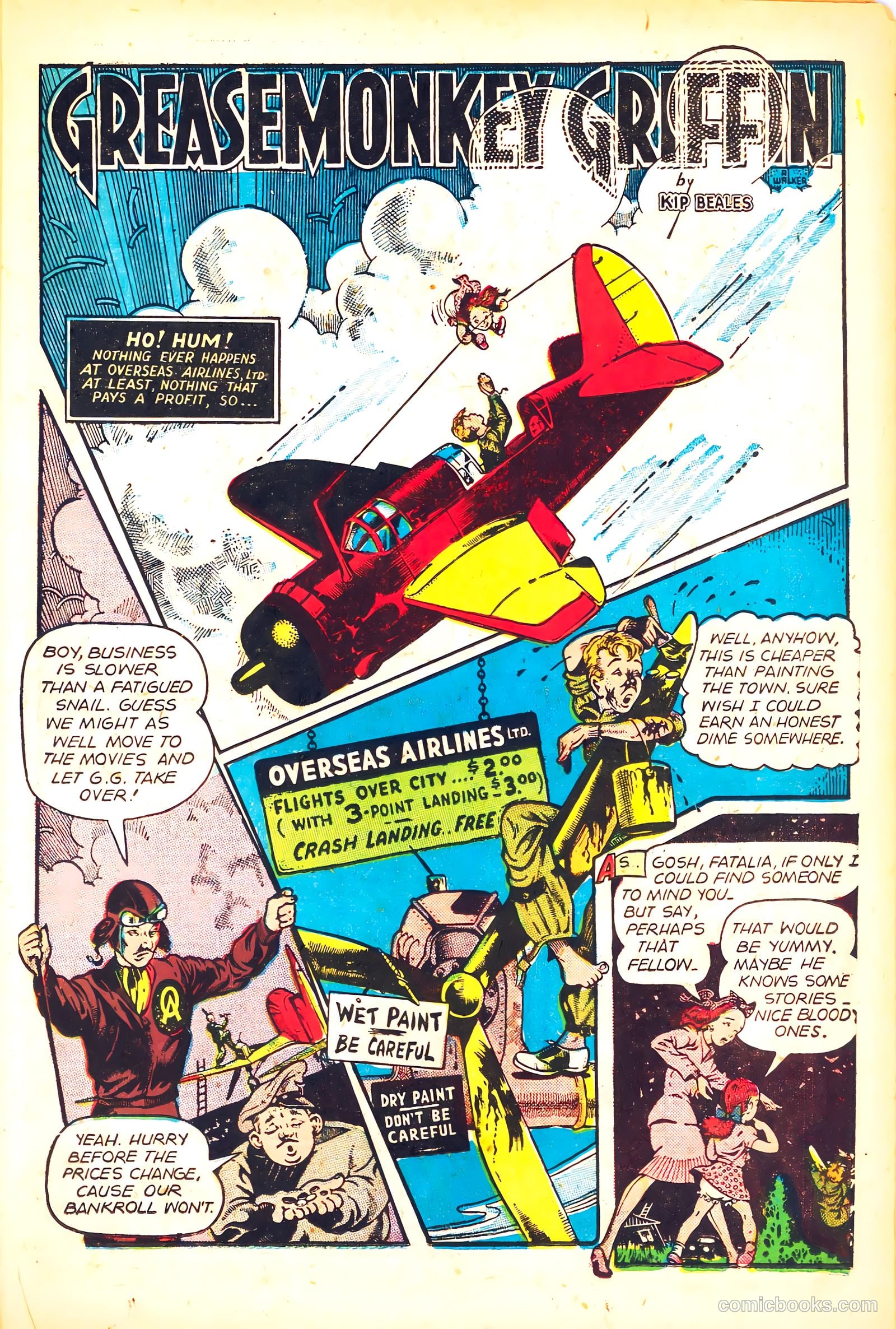 Wings Comics #77 (1947) — page 19 of 52