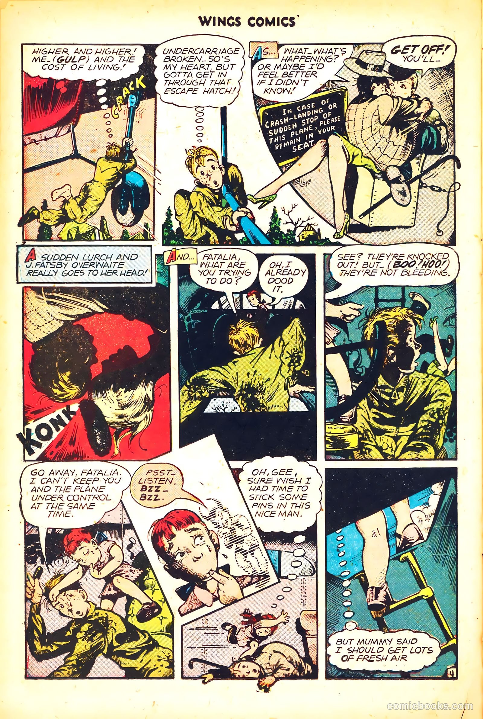 Wings Comics #77 (1947) — page 22 of 52
