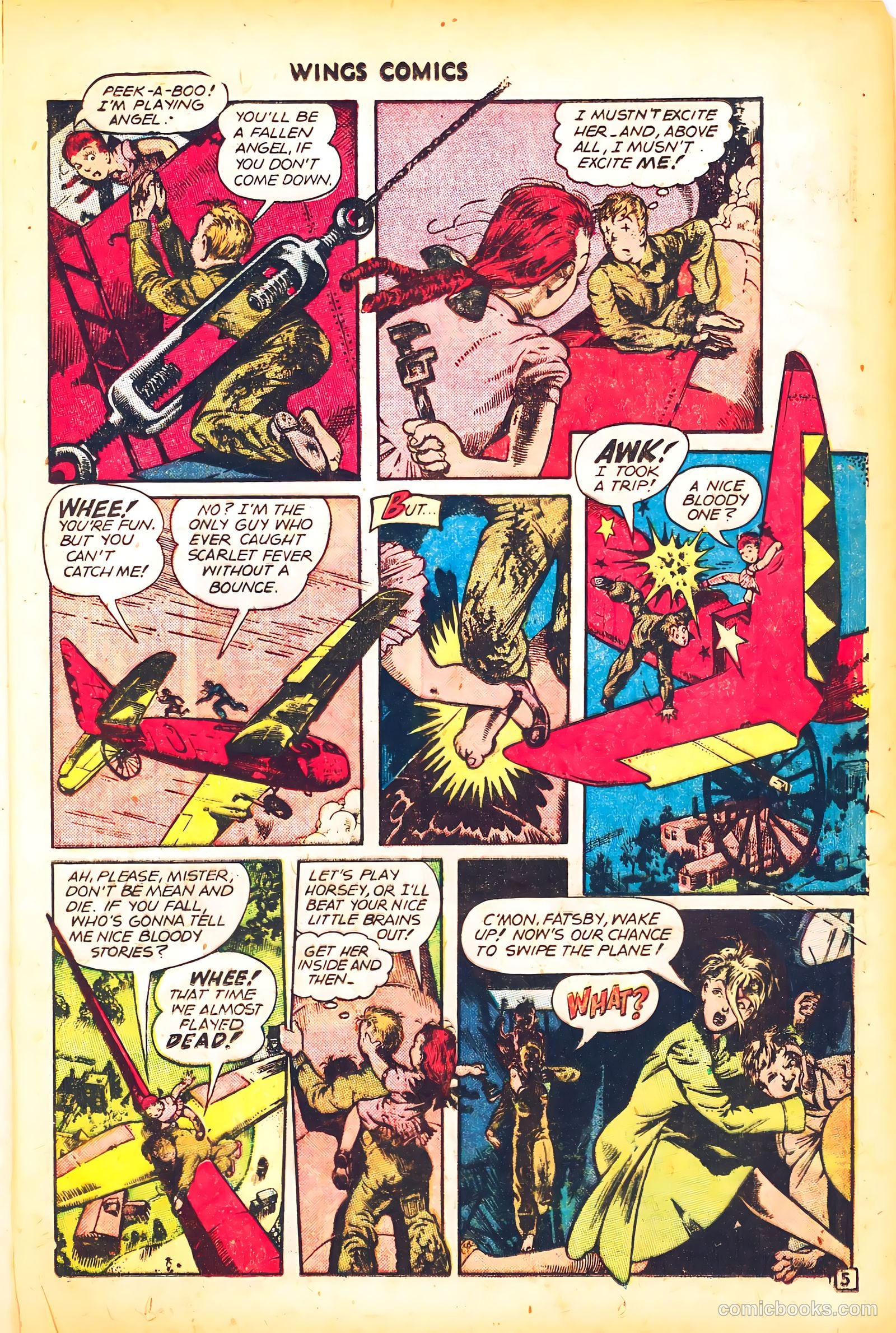 Wings Comics #77 (1947) — page 23 of 52