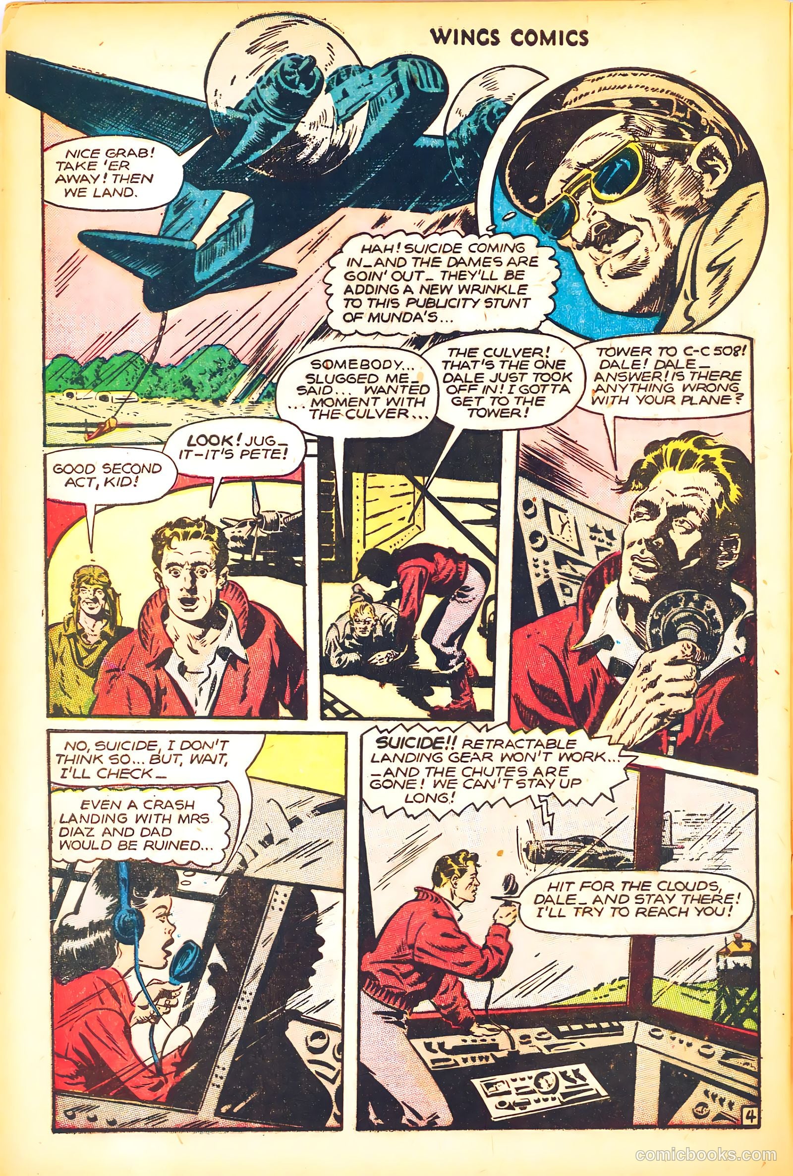 Wings Comics #77 (1947) — page 40 of 52