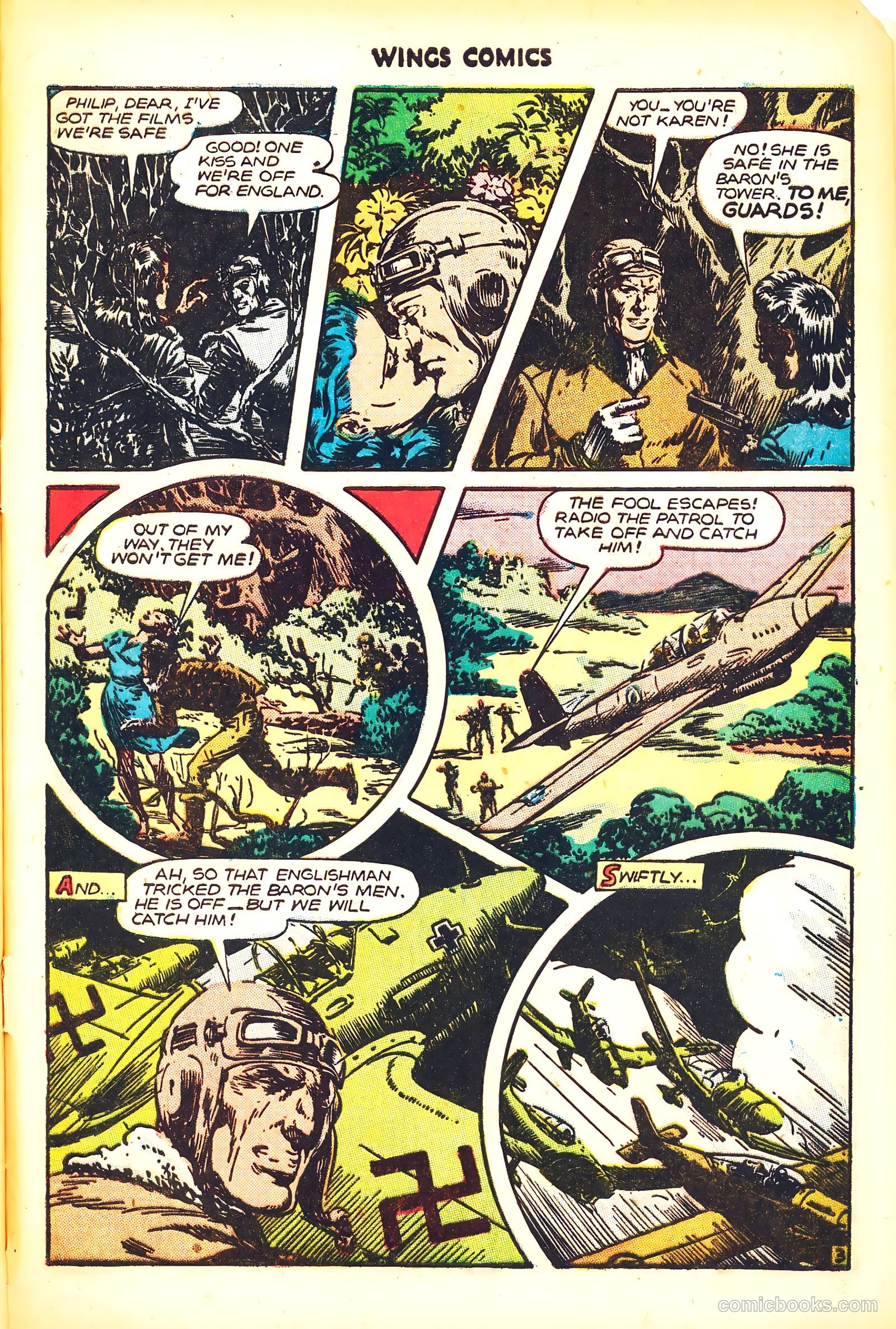 Wings Comics #77 (1947) — page 45 of 52