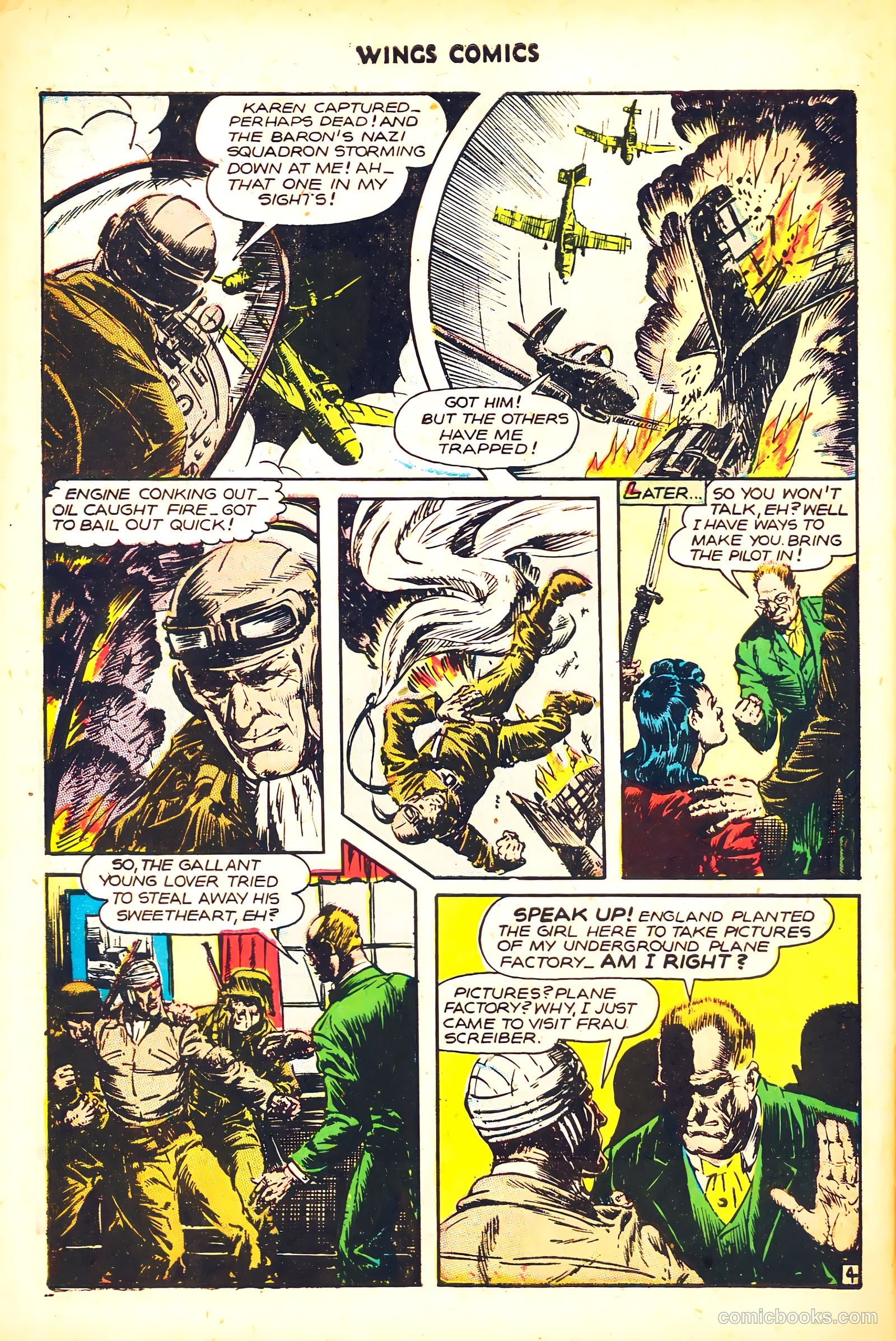 Wings Comics #77 (1947) — page 46 of 52