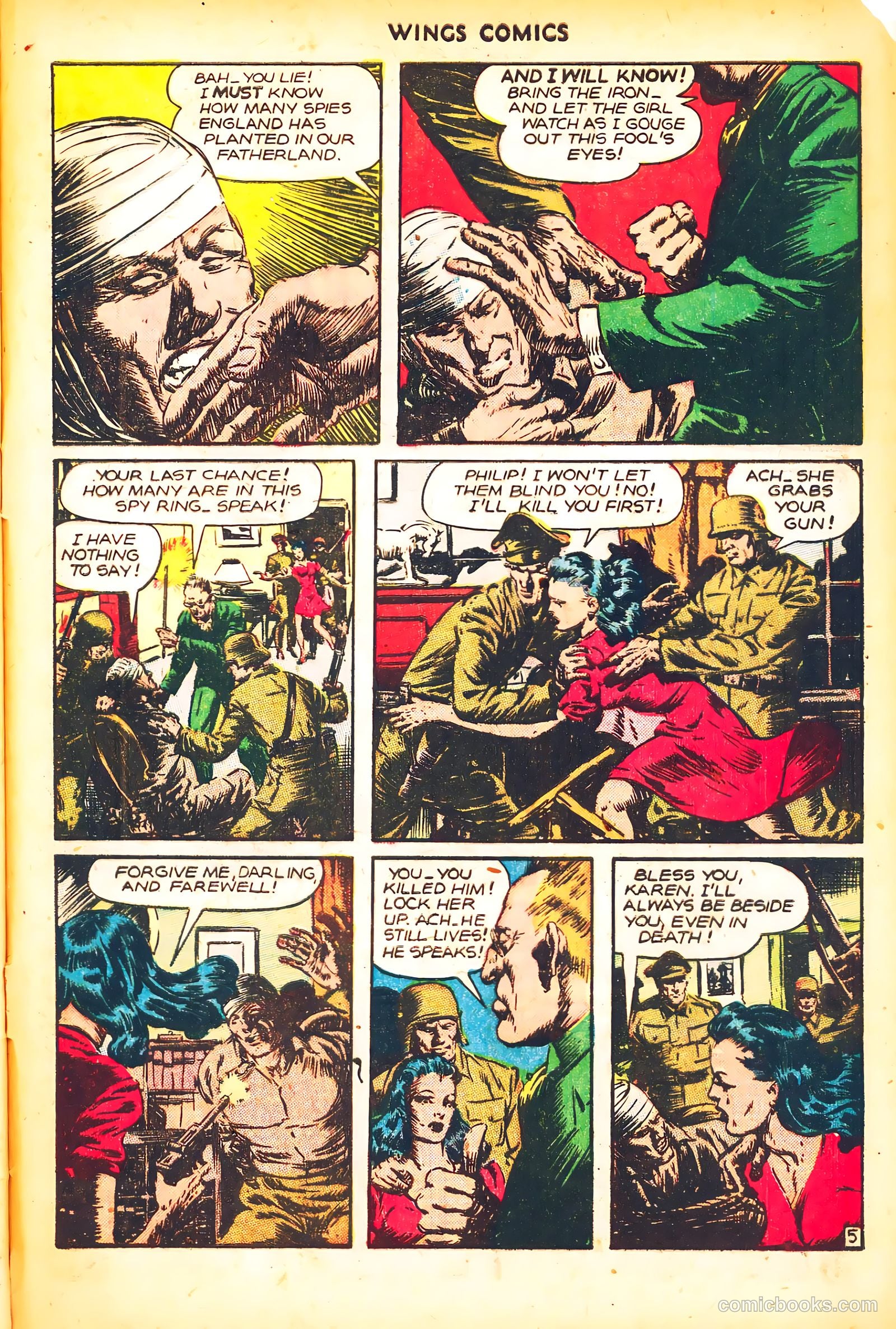 Wings Comics #77 (1947) — page 47 of 52