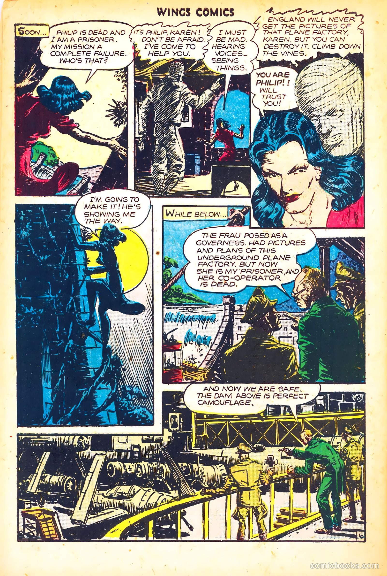 Wings Comics #77 (1947) — page 48 of 52