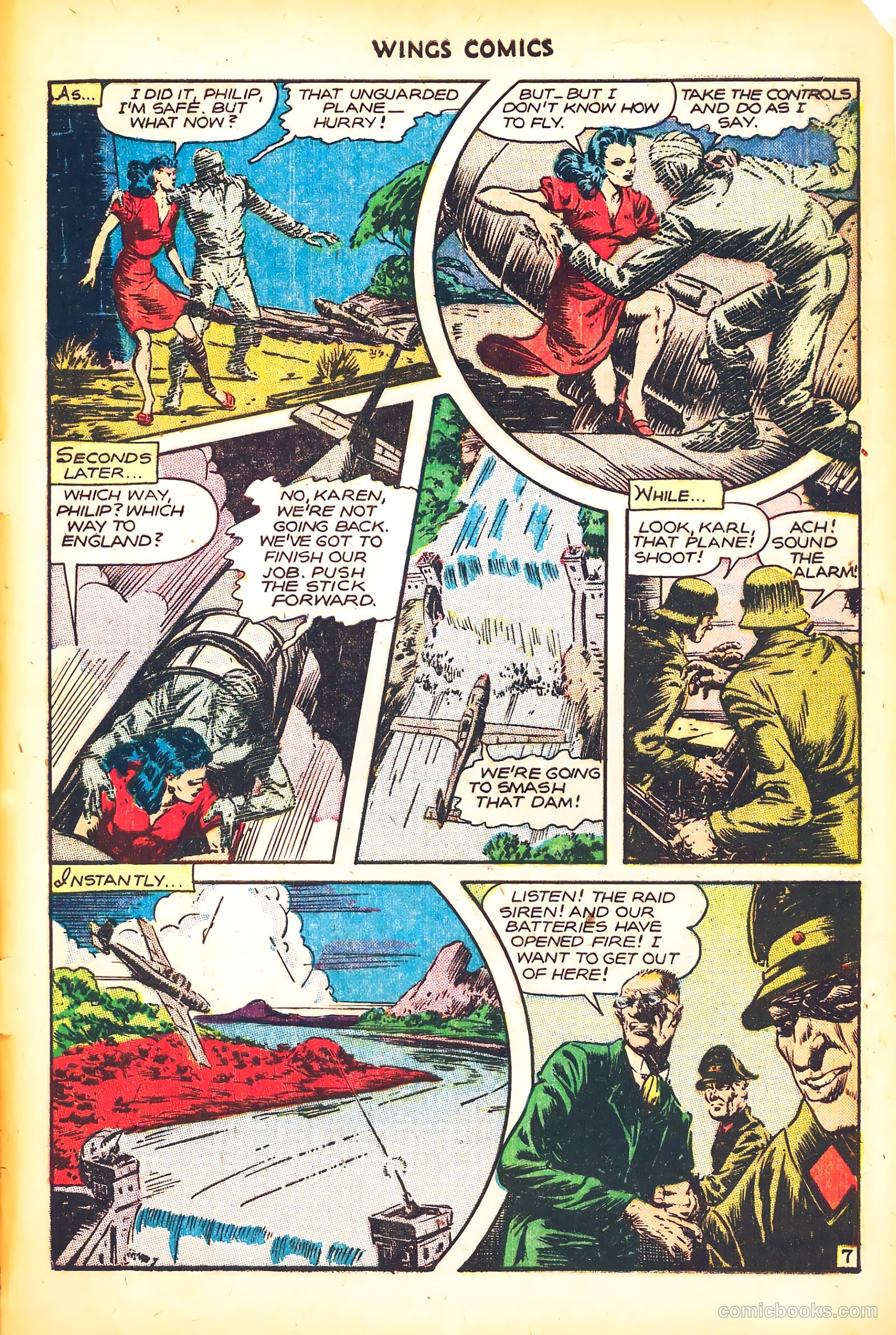 Wings Comics #77 (1947) — page 49 of 52