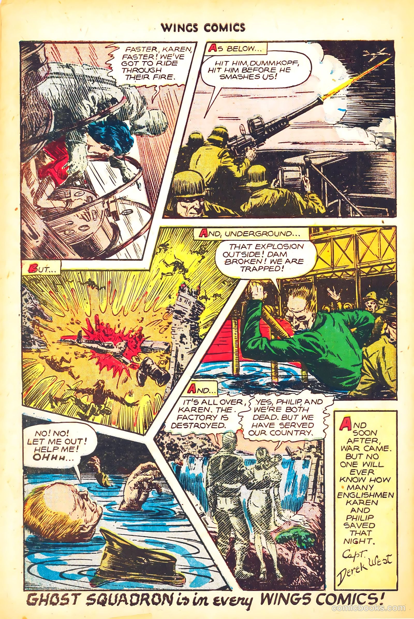 Wings Comics #77 (1947) — page 50 of 52