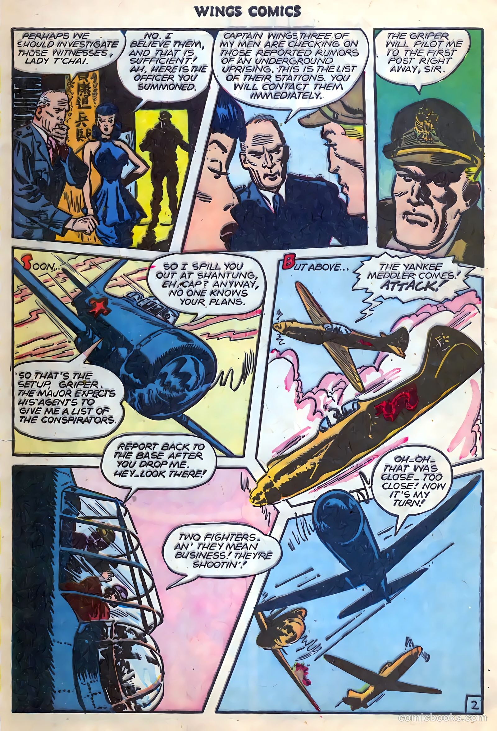 Wings Comics #78 (1947) — page 4 of 52