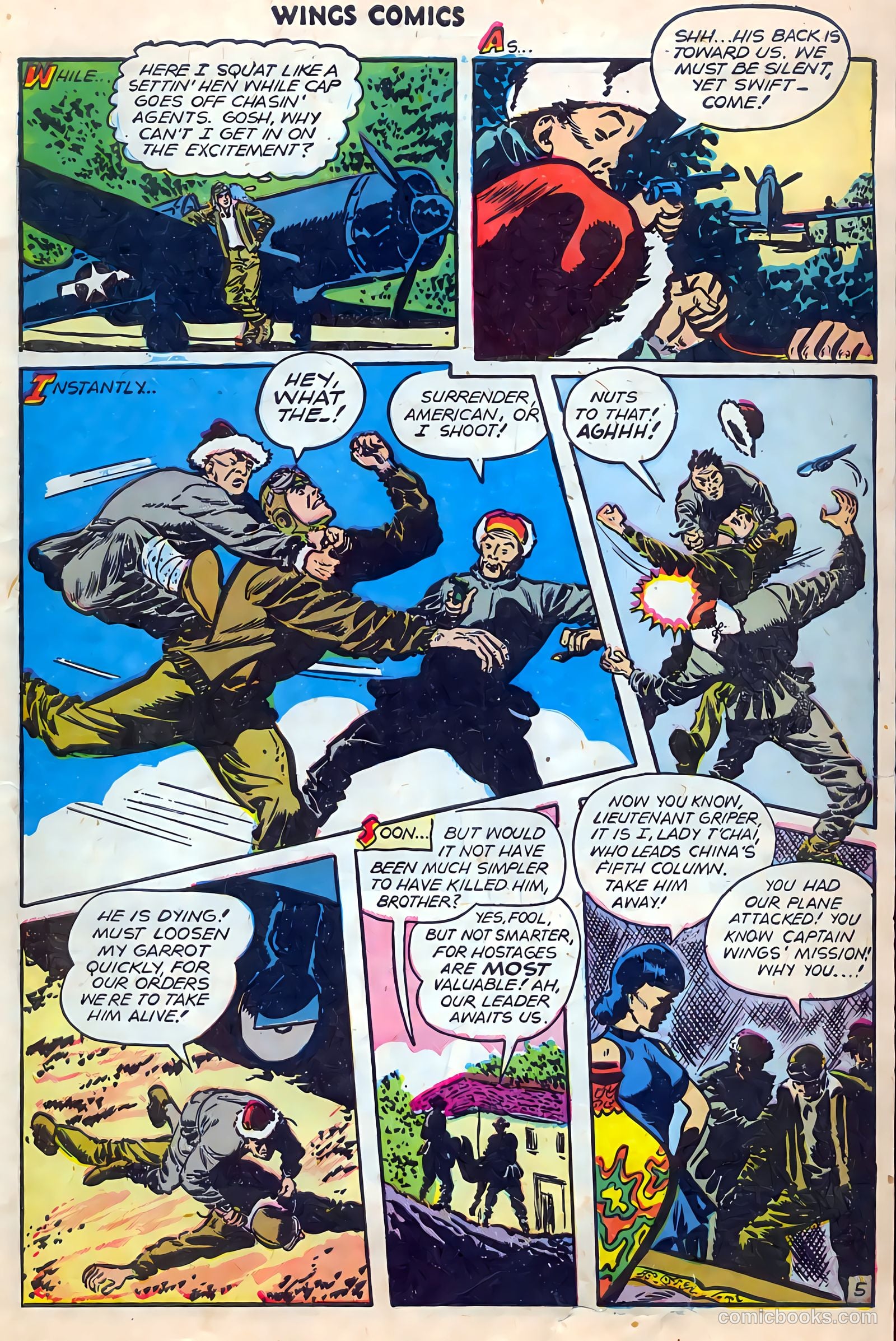 Wings Comics #78 (1947) — page 7 of 52