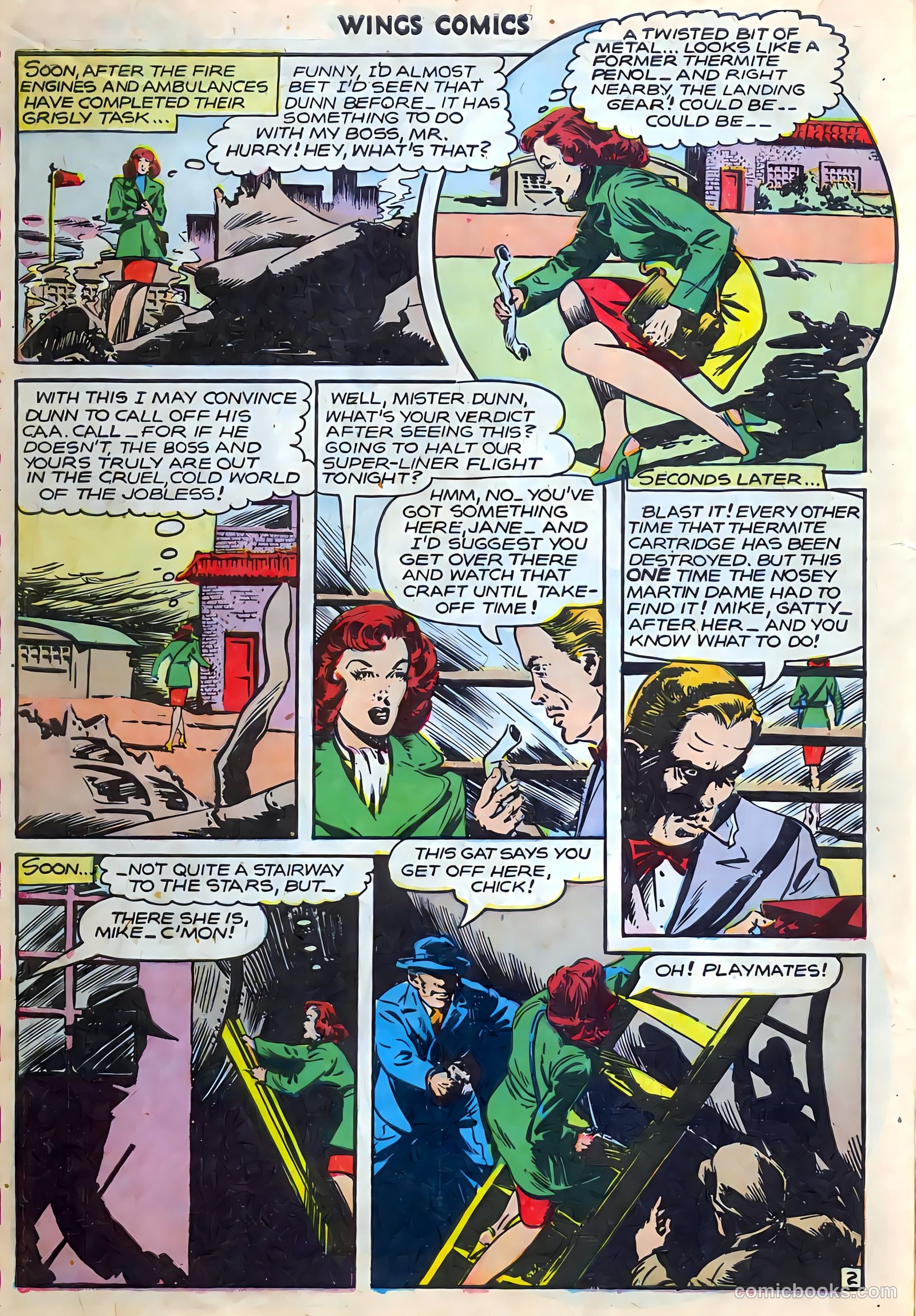 Wings Comics #78 (1947) — page 14 of 52