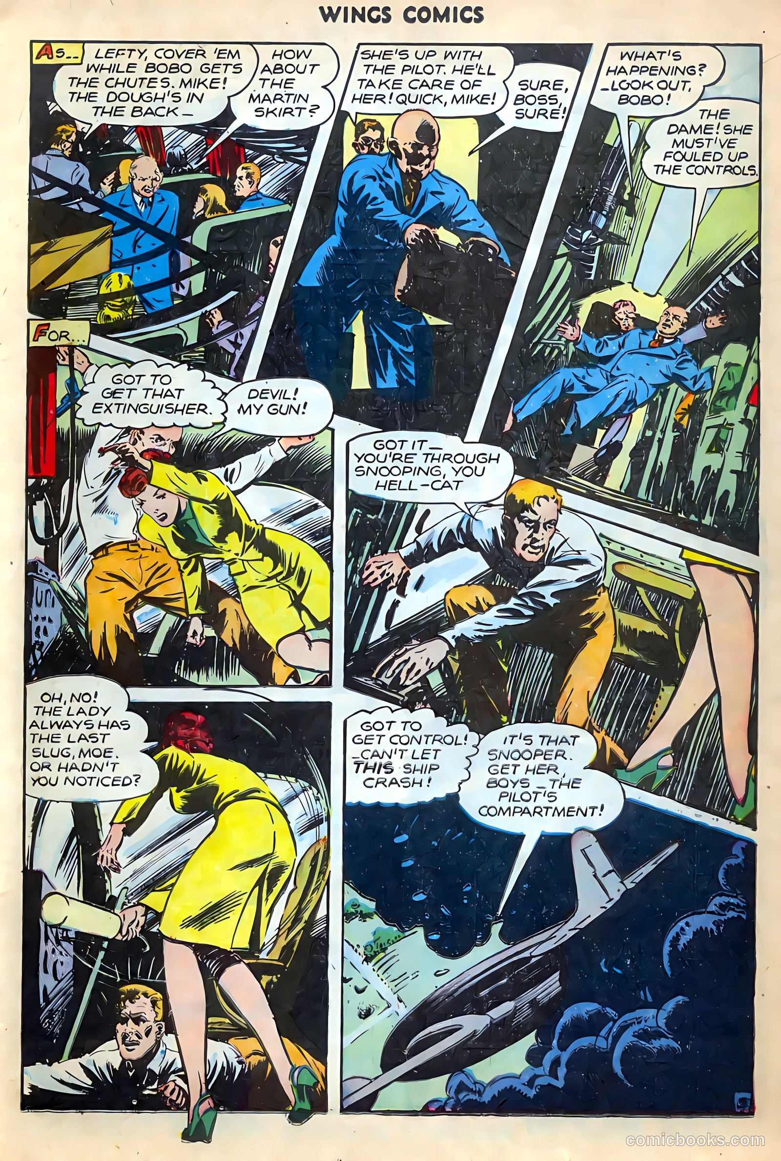 Wings Comics #78 (1947) — page 17 of 52