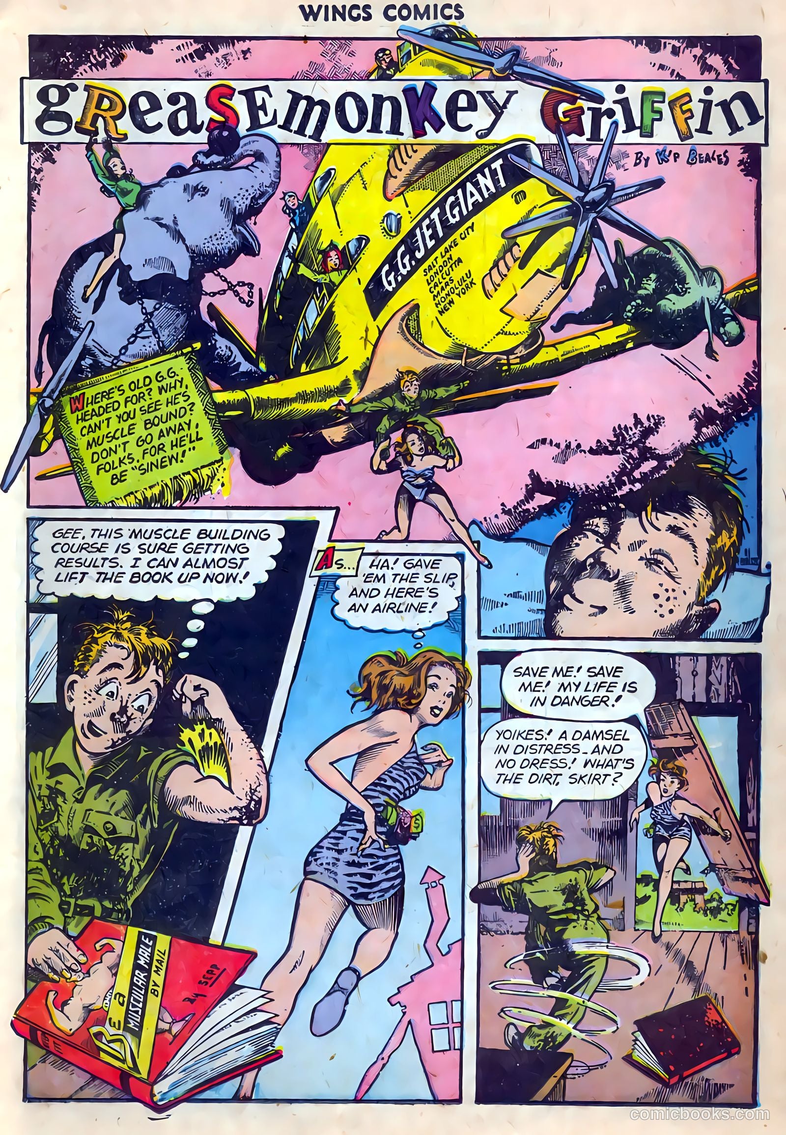Wings Comics #78 (1947) — page 19 of 52