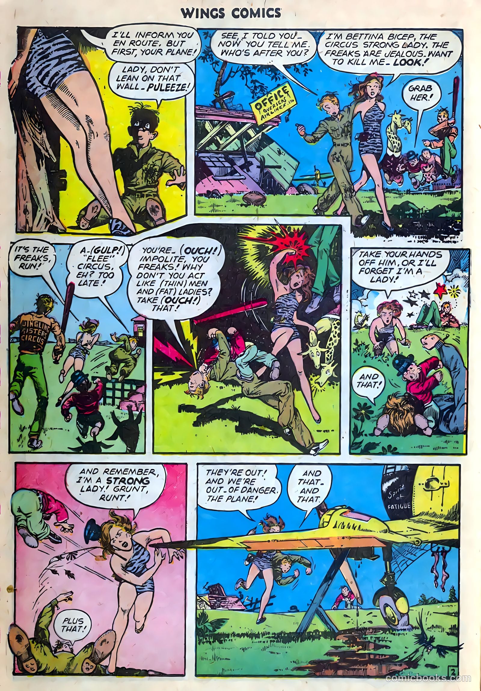 Wings Comics #78 (1947) — page 20 of 52