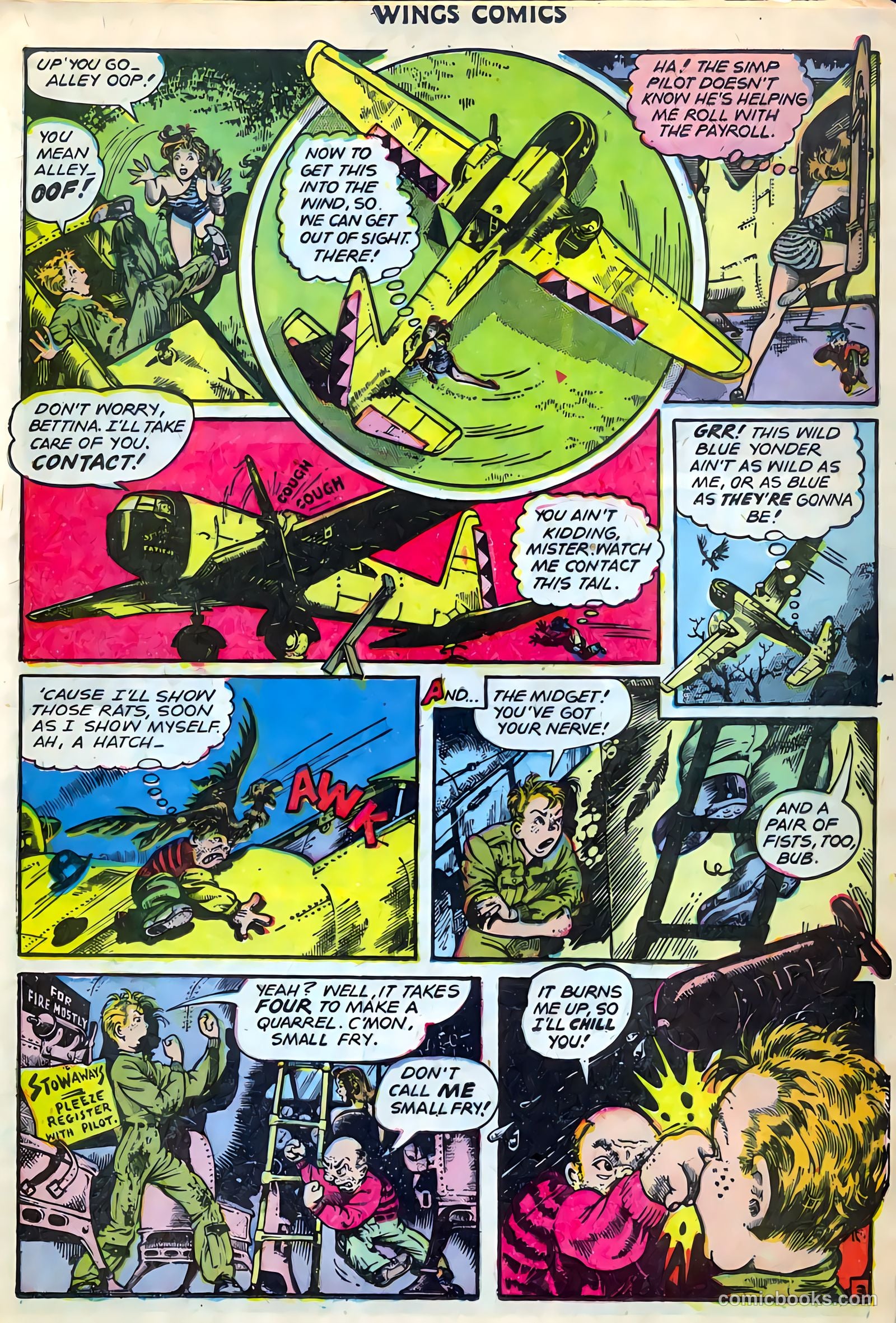 Wings Comics #78 (1947) — page 21 of 52
