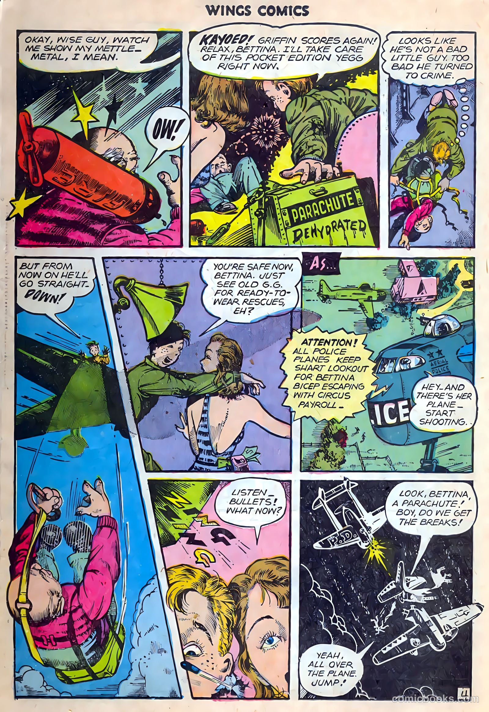 Wings Comics #78 (1947) — page 22 of 52