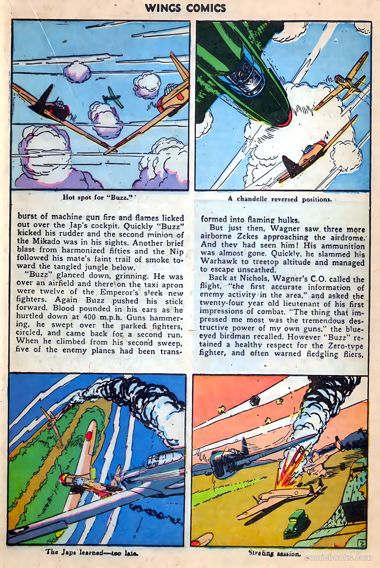 Wings Comics #78 (1947) — page 33 of 52