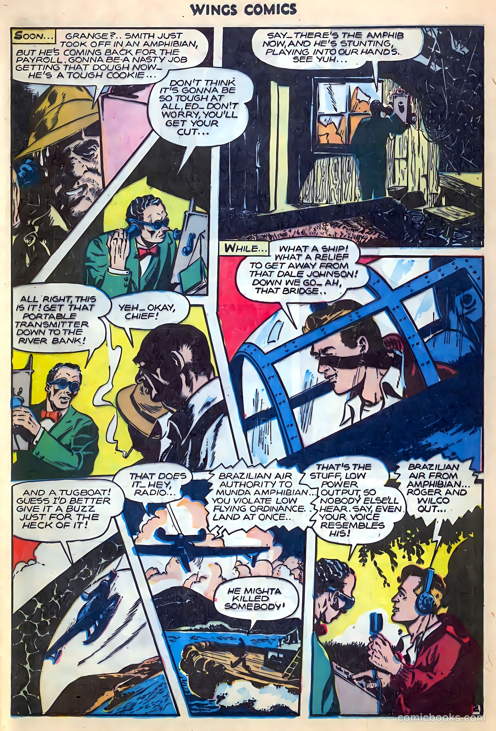 Wings Comics #78 (1947) — page 37 of 52