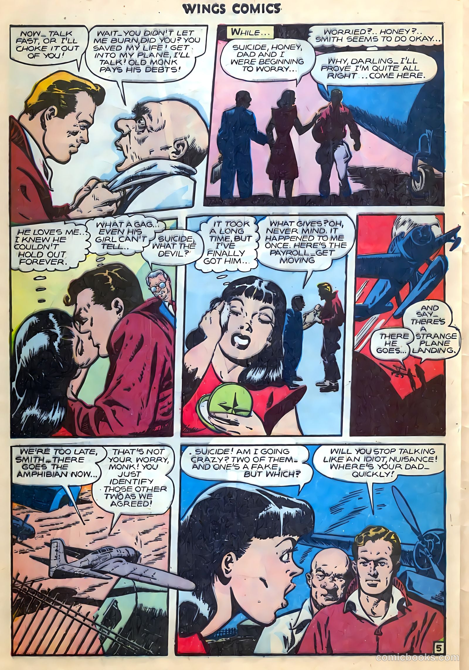 Wings Comics #78 (1947) — page 40 of 52