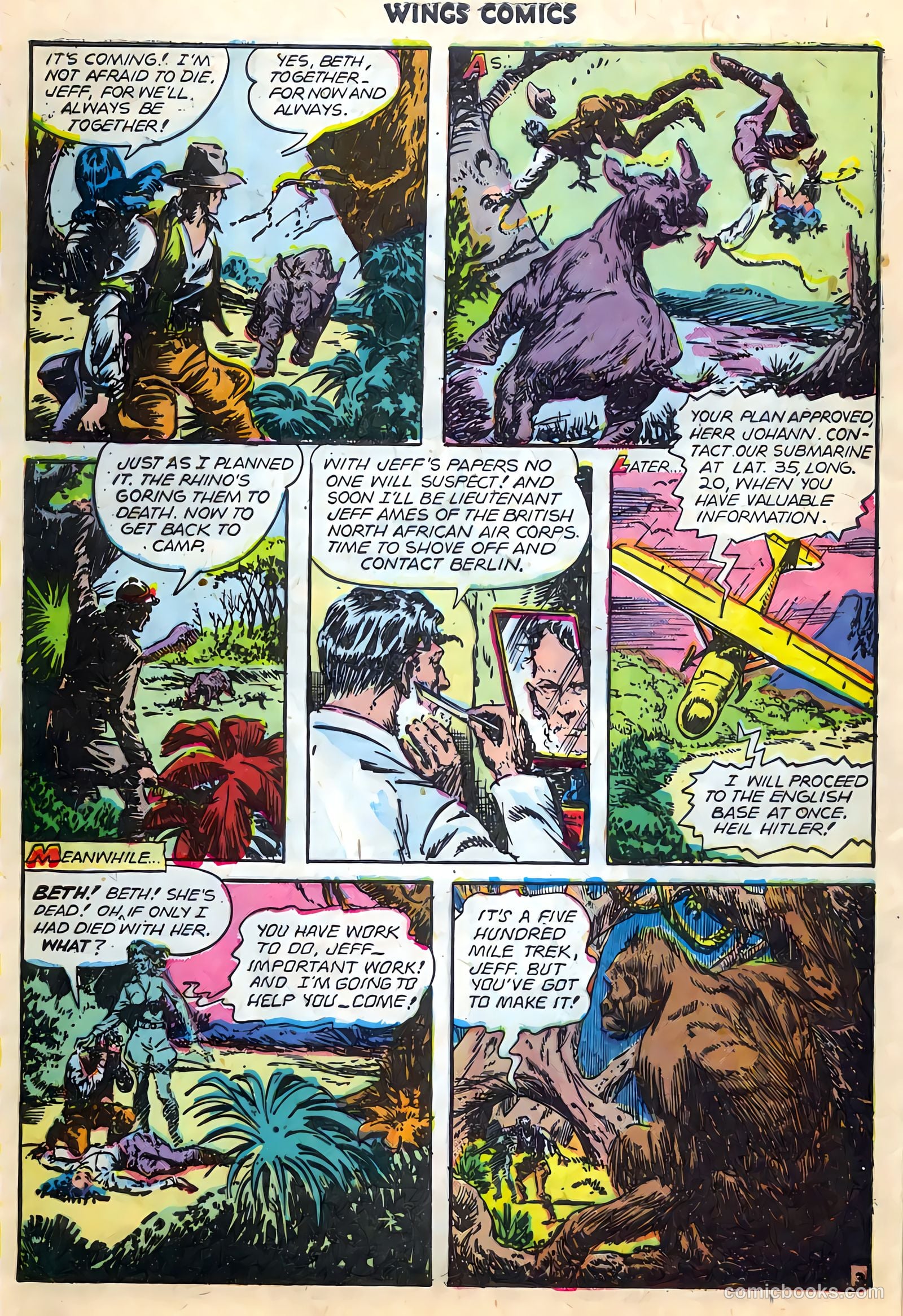 Wings Comics #78 (1947) — page 44 of 52