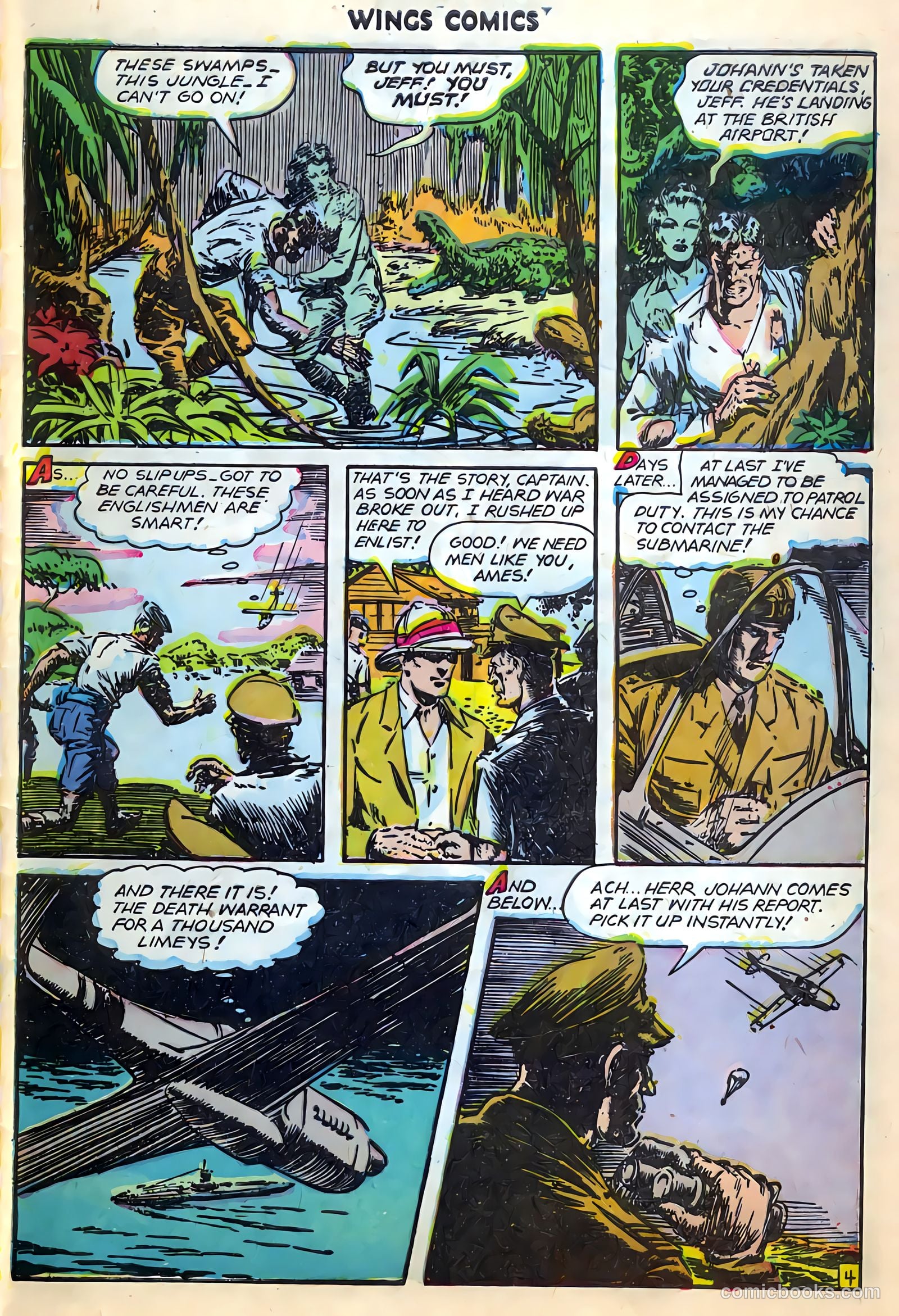 Wings Comics #78 (1947) — page 45 of 52