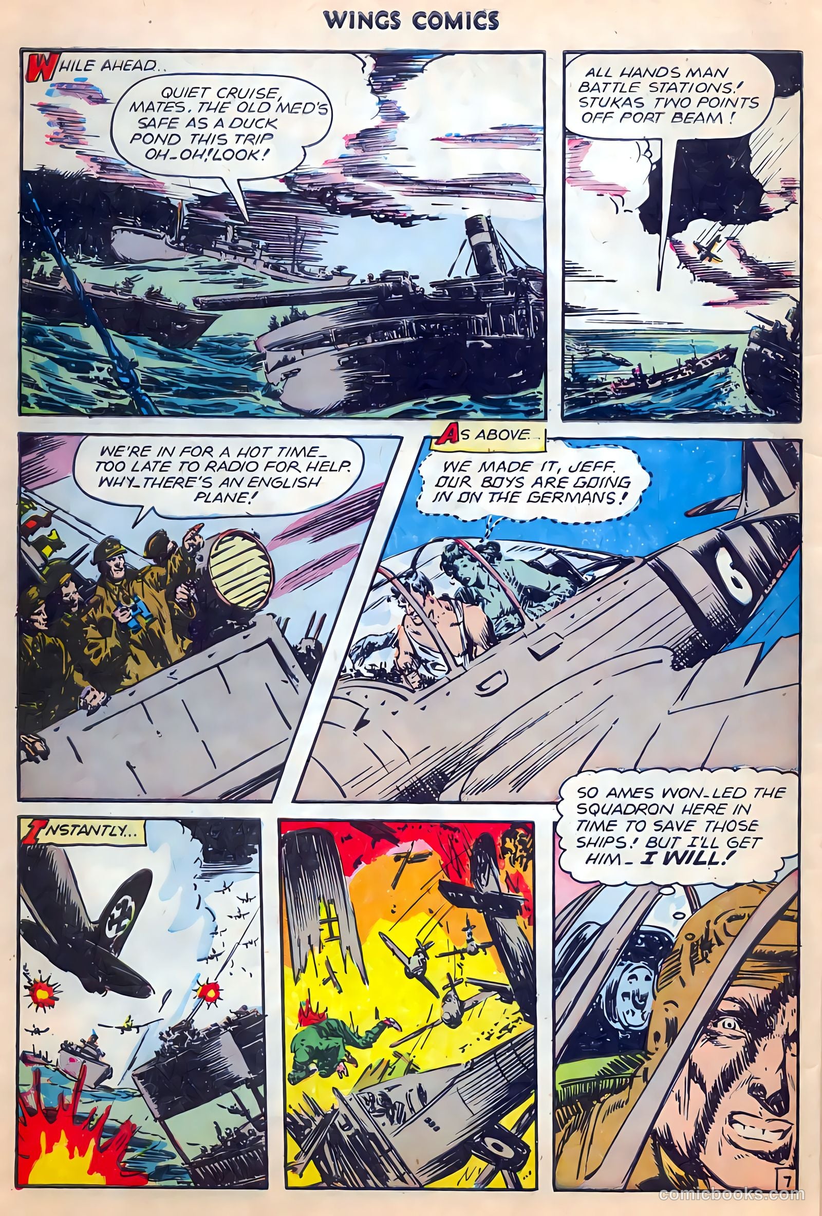 Wings Comics #78 (1947) — page 48 of 52