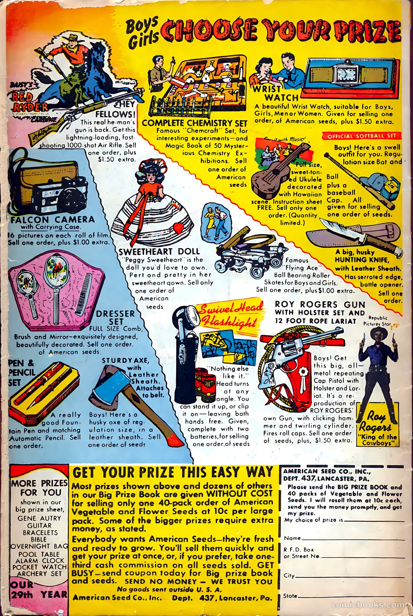 Wings Comics #78 (1947) — page 52 of 52